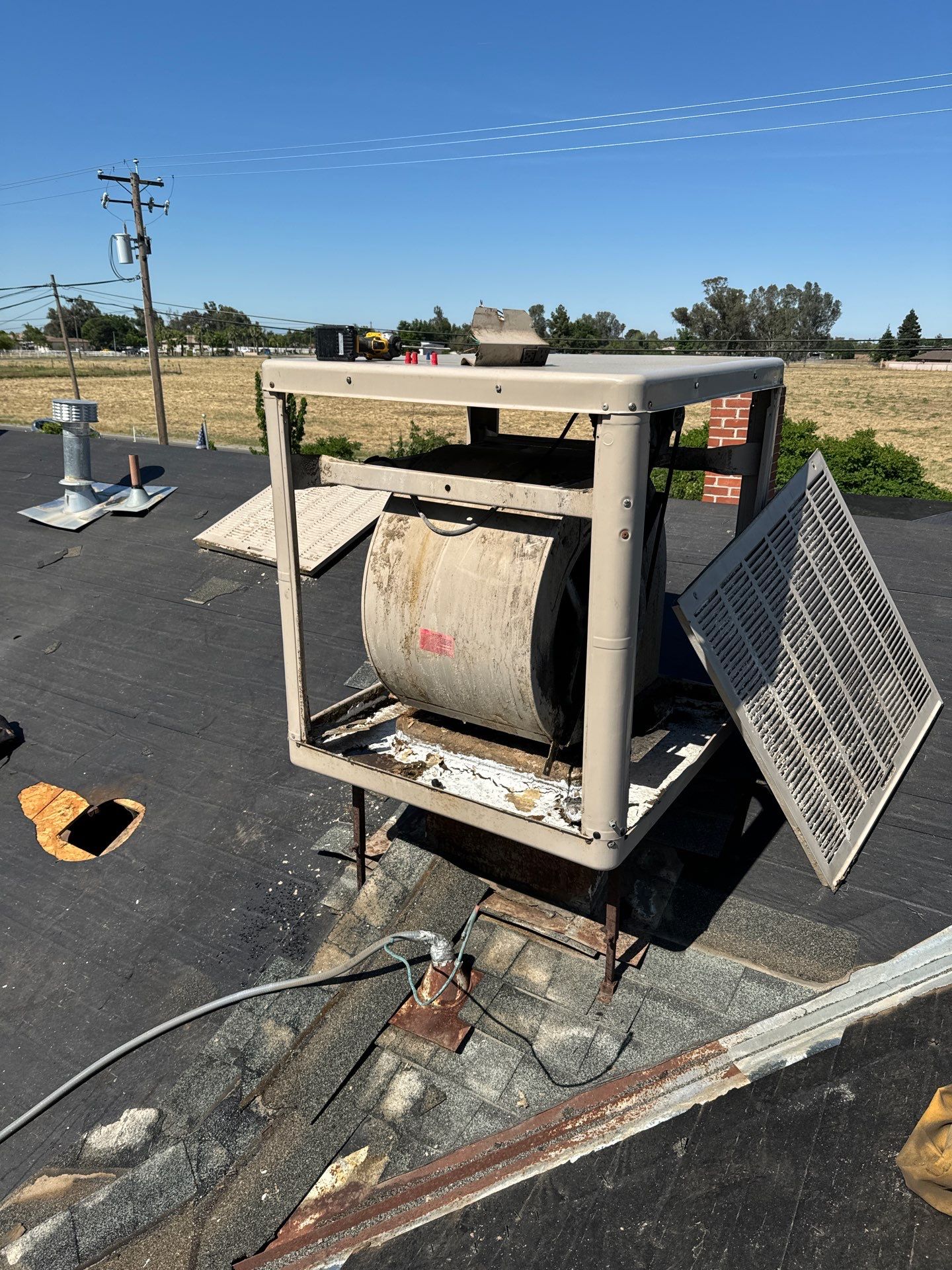 The Roof Installation by Grandmark Service Company