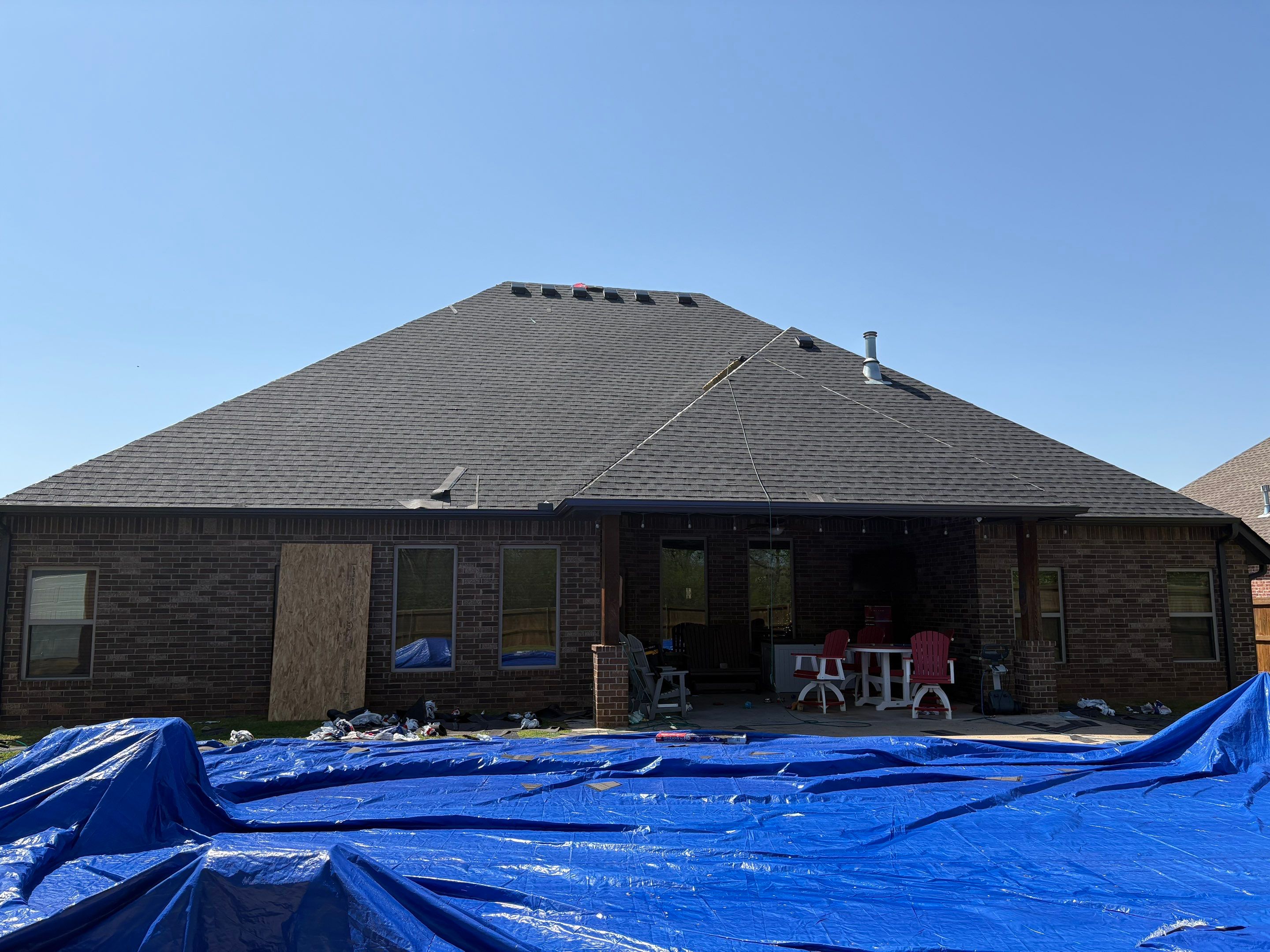 Roof replacement OKC by McCann's Roofing and Construction