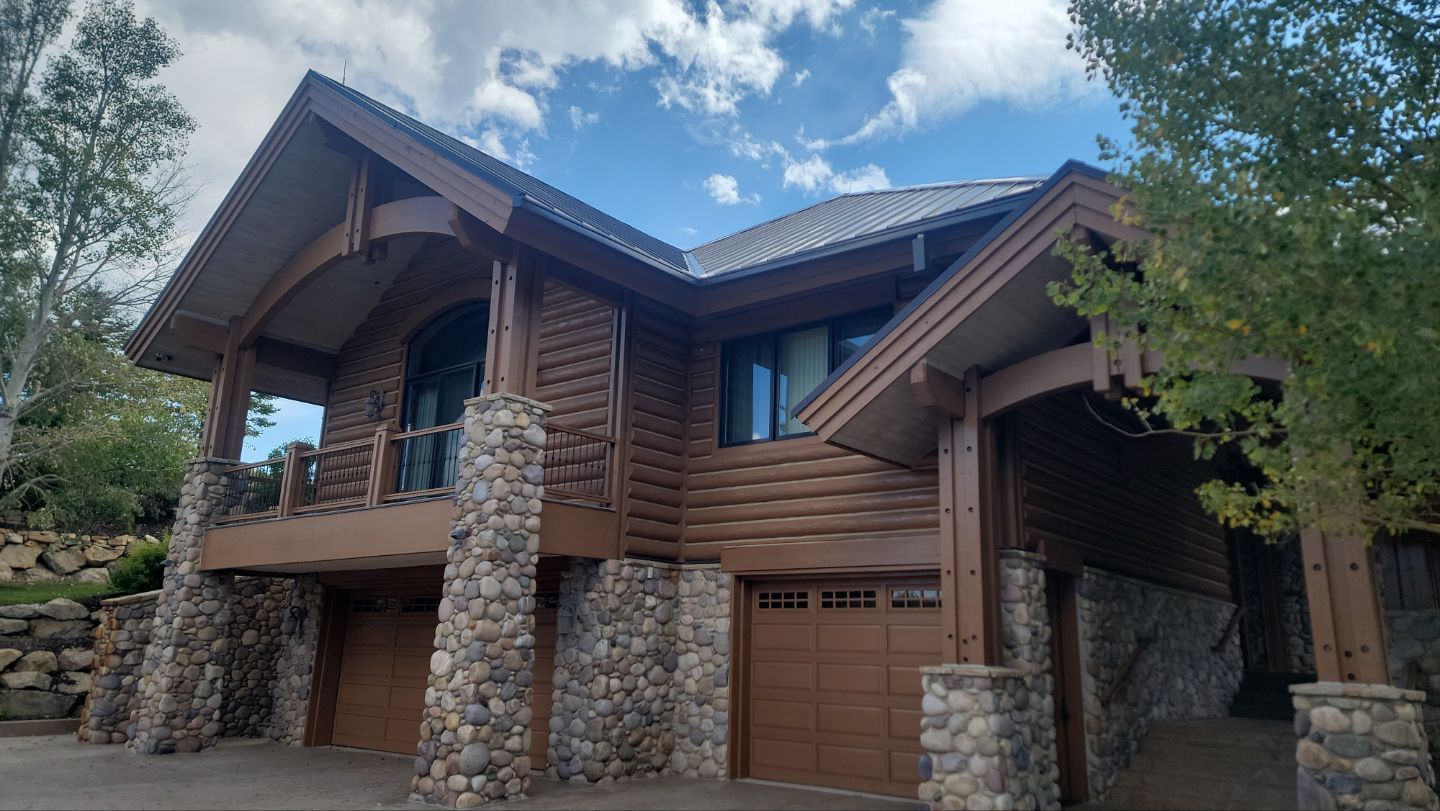  Standing Seam Metal Roof Replacement After Snow Damage by ASAP Roofing & Exteriors