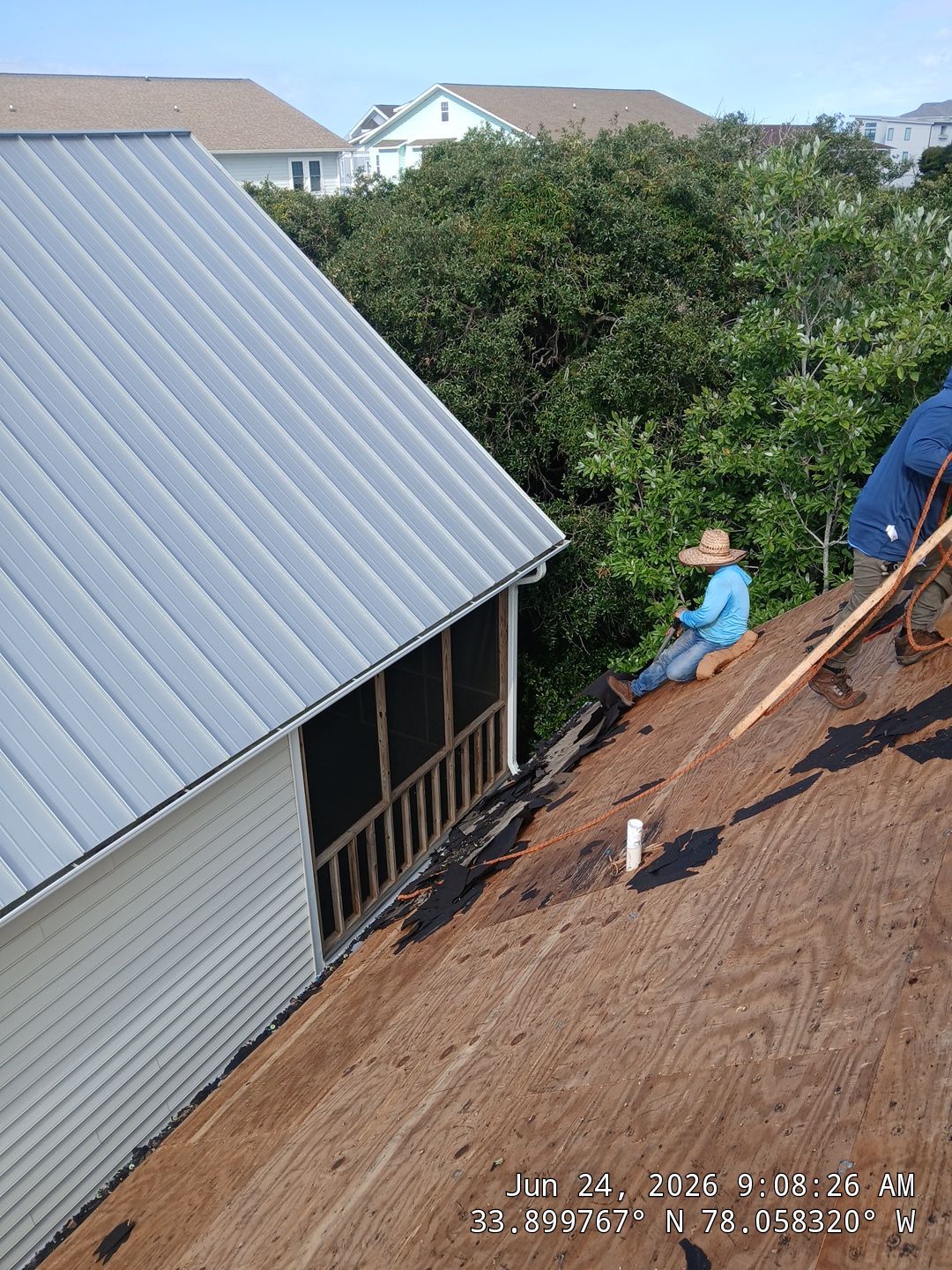 Oak Island Fortified Roof Replacement Using CertainTeed Landmark Pro Shingles by RGR Construction and Roofing, LLC