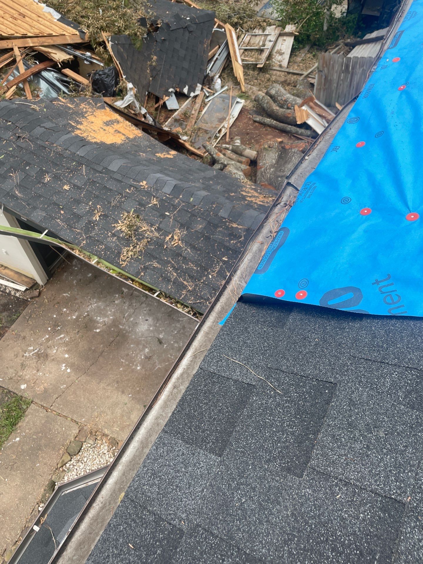 Tree Damage Garage Rebuild & Home Repair by Majesty Construction