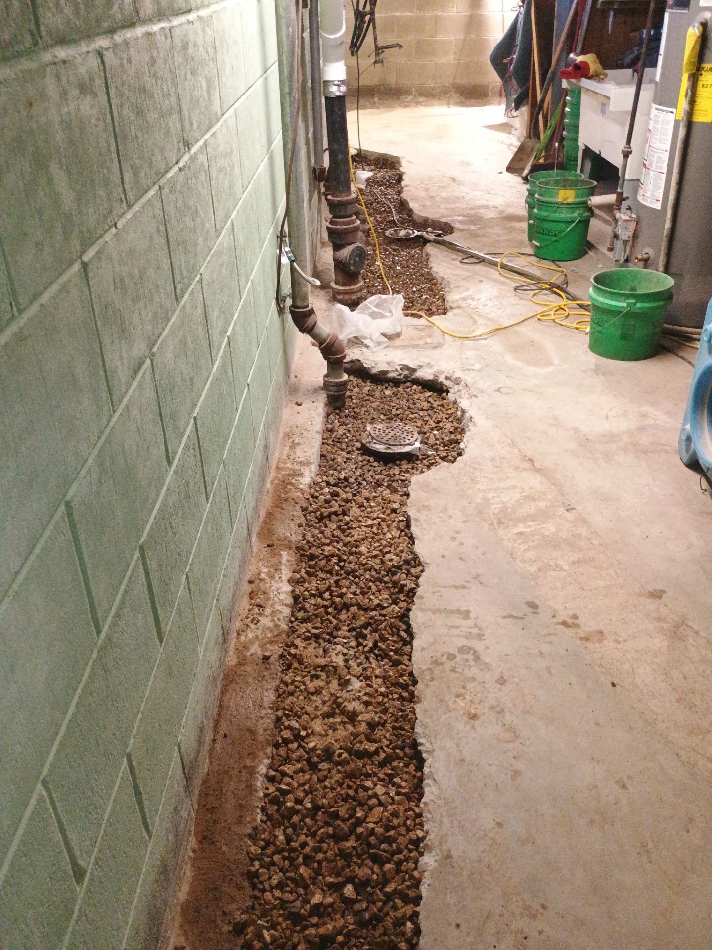 Helping Dan Get Going on His Remodel by Waterproofing Northeast