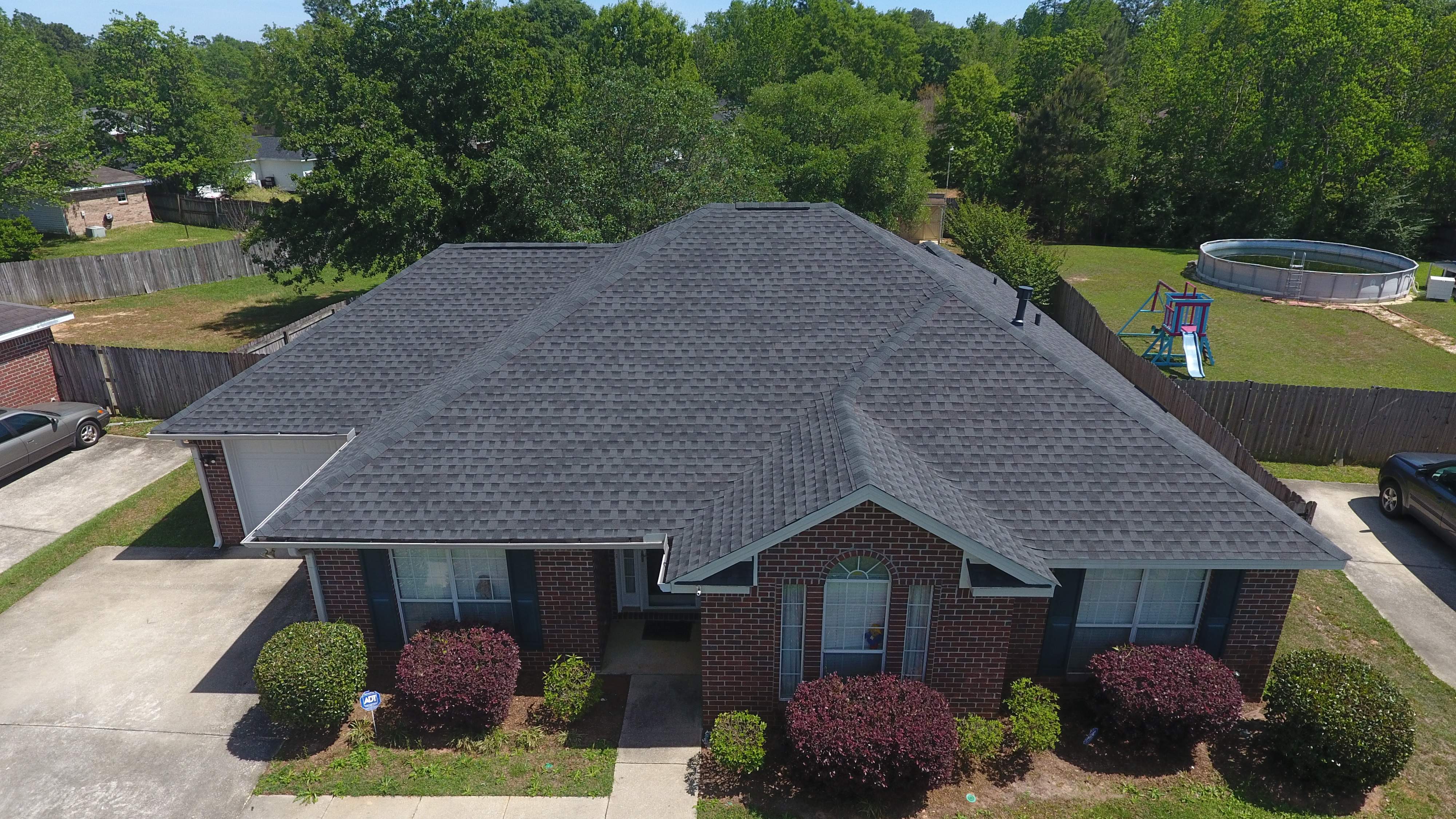 Residential Roofing Installation using Roof Replacement by American Roofing & Construction LLC