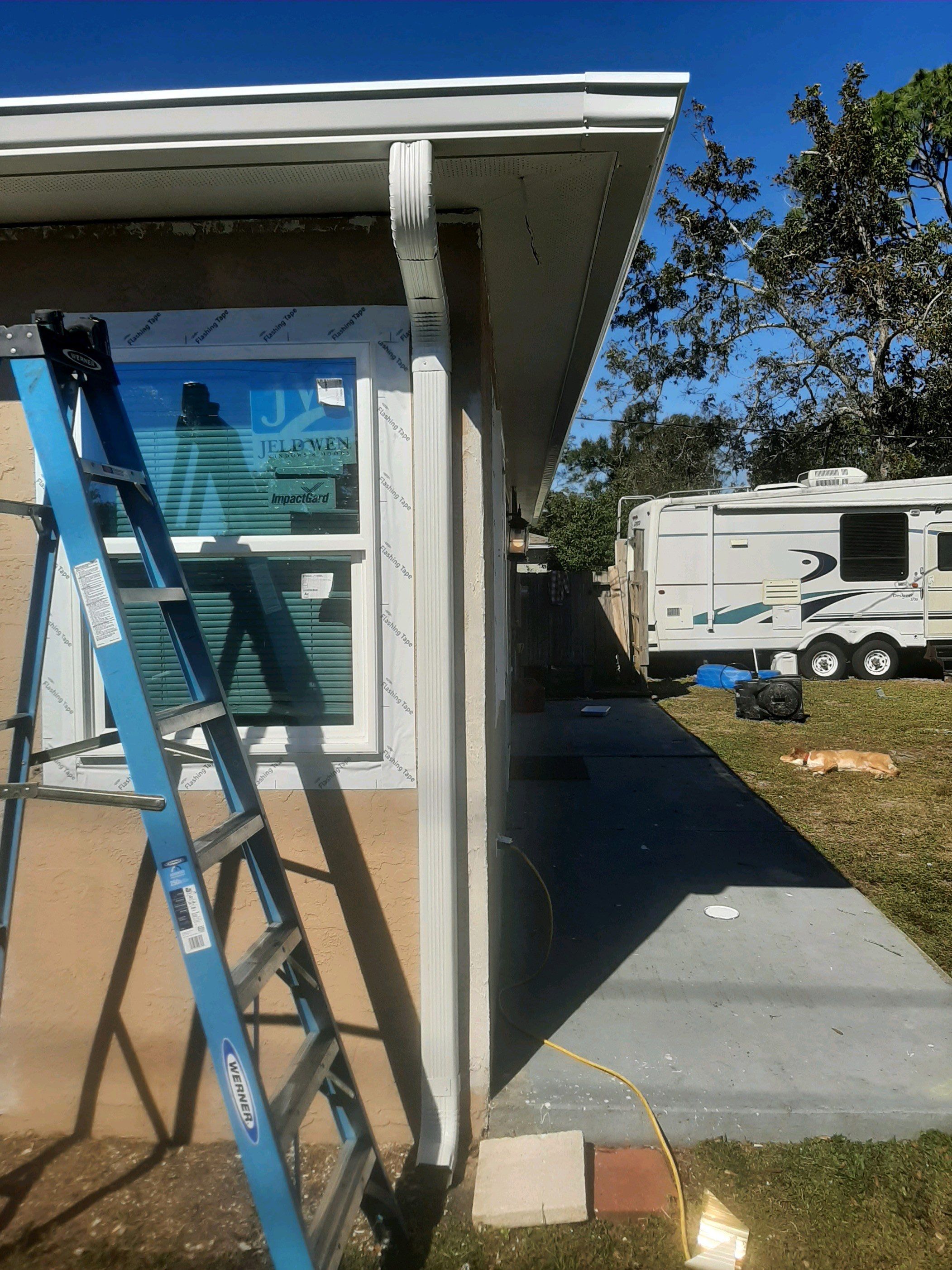 Gutter Installation using K-Style Gutters by Gutter Professors