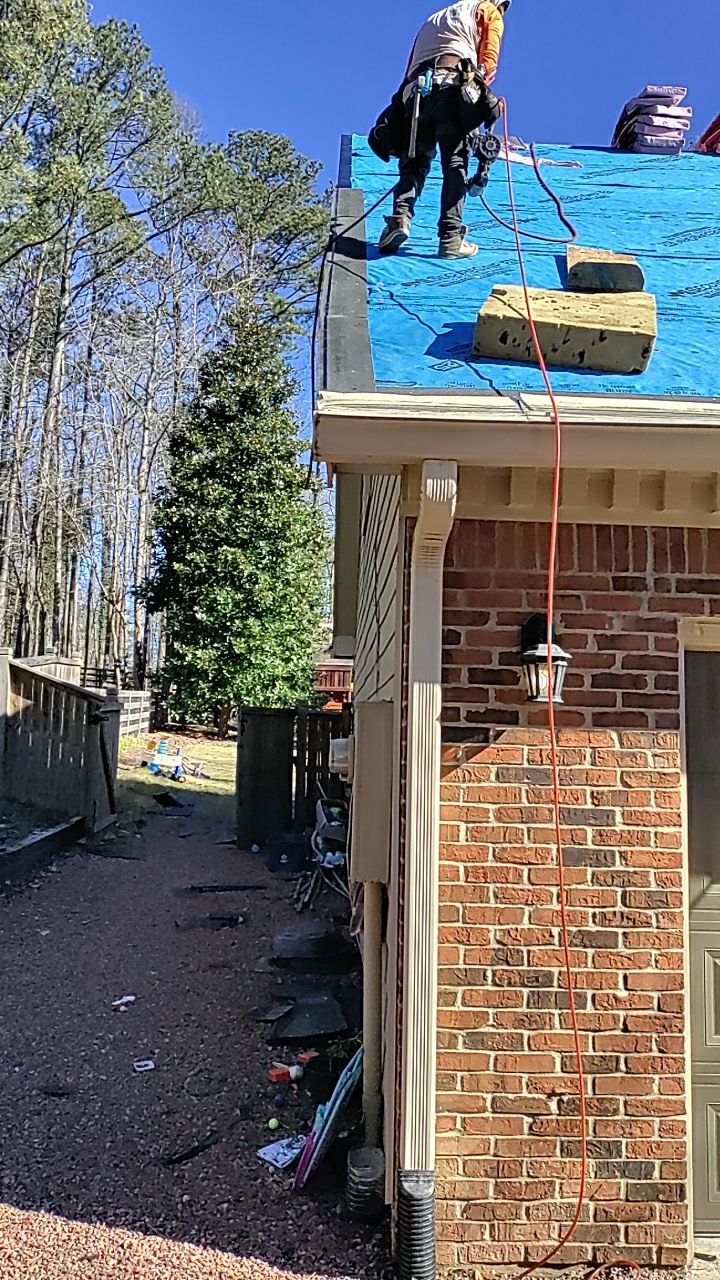 Residential Roofing Installation using Owens Corning by Inspector Roofing and Restoration