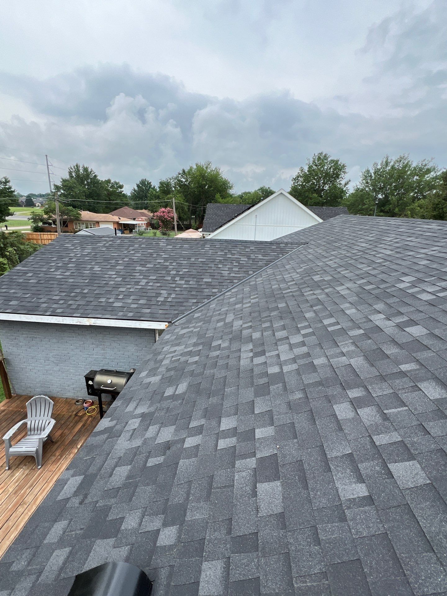 Onyx Black & Black W Valley Metal!  by In & Out Construction & Remodeling, LLC