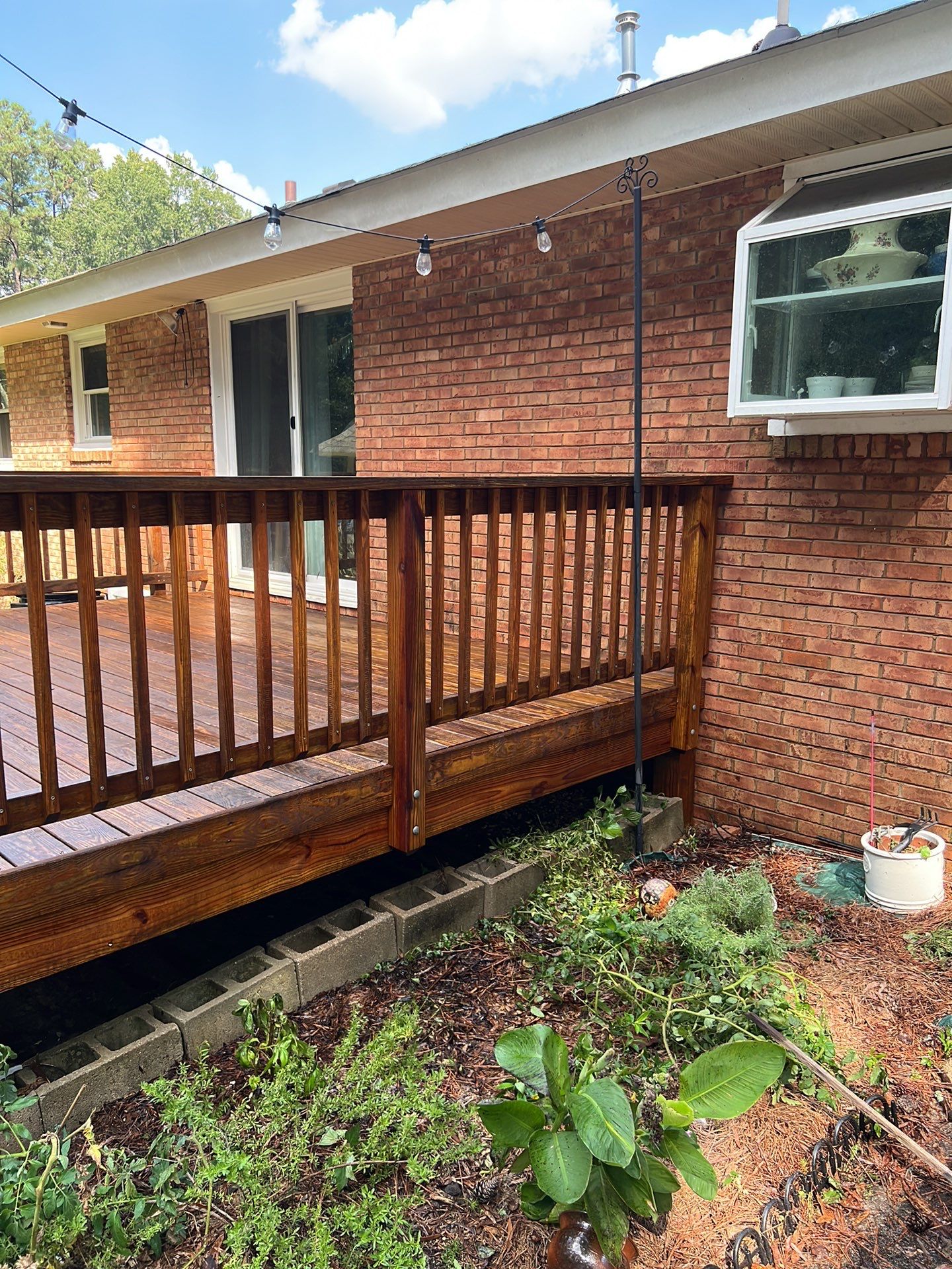 Coated Deck using Wood Sealant by DuraSeal