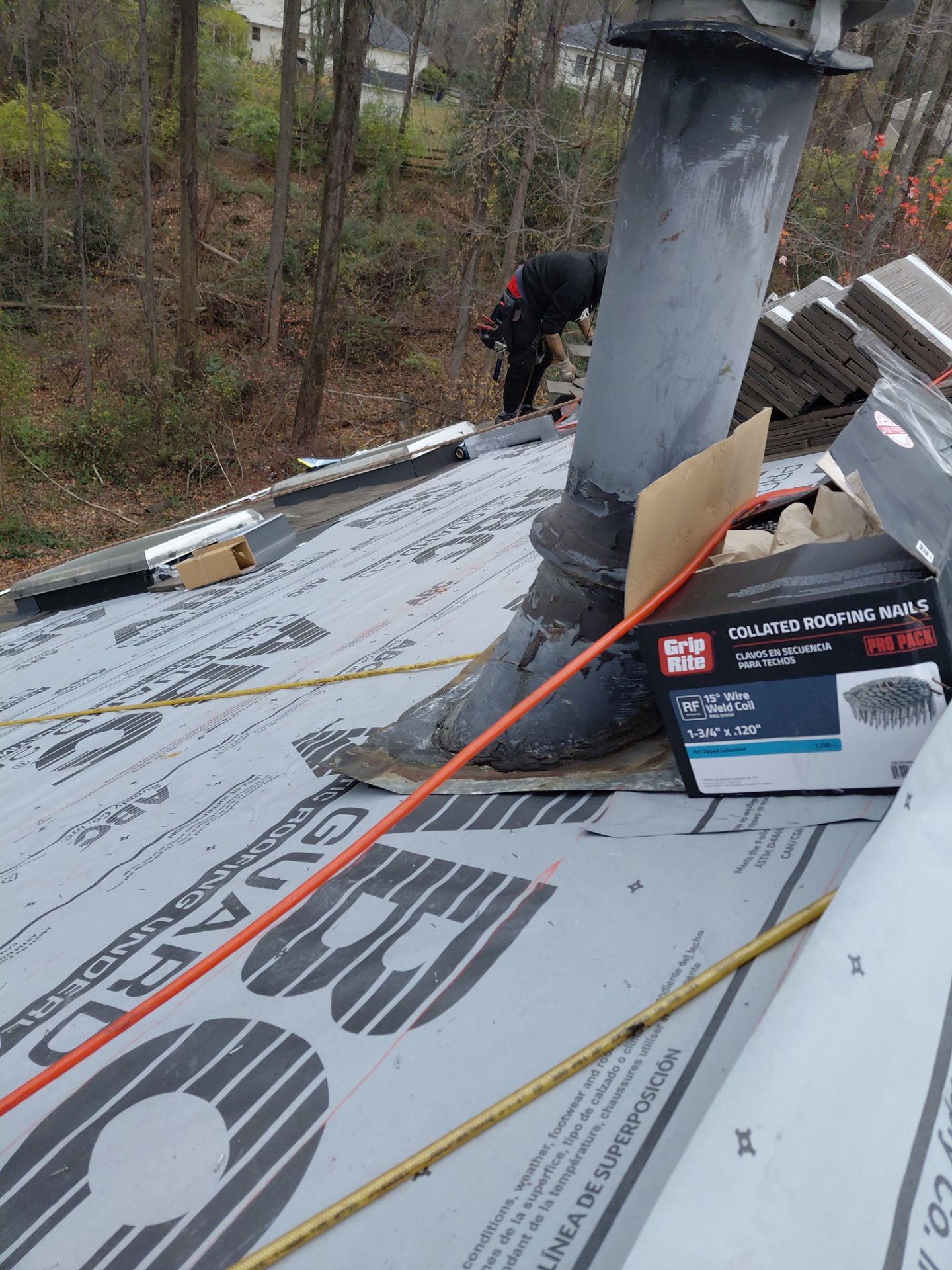 Reston :  Residential Roof Replacement with Brava Synthetic Cedar Shake Class C Natural  by RM Banning, Inc.