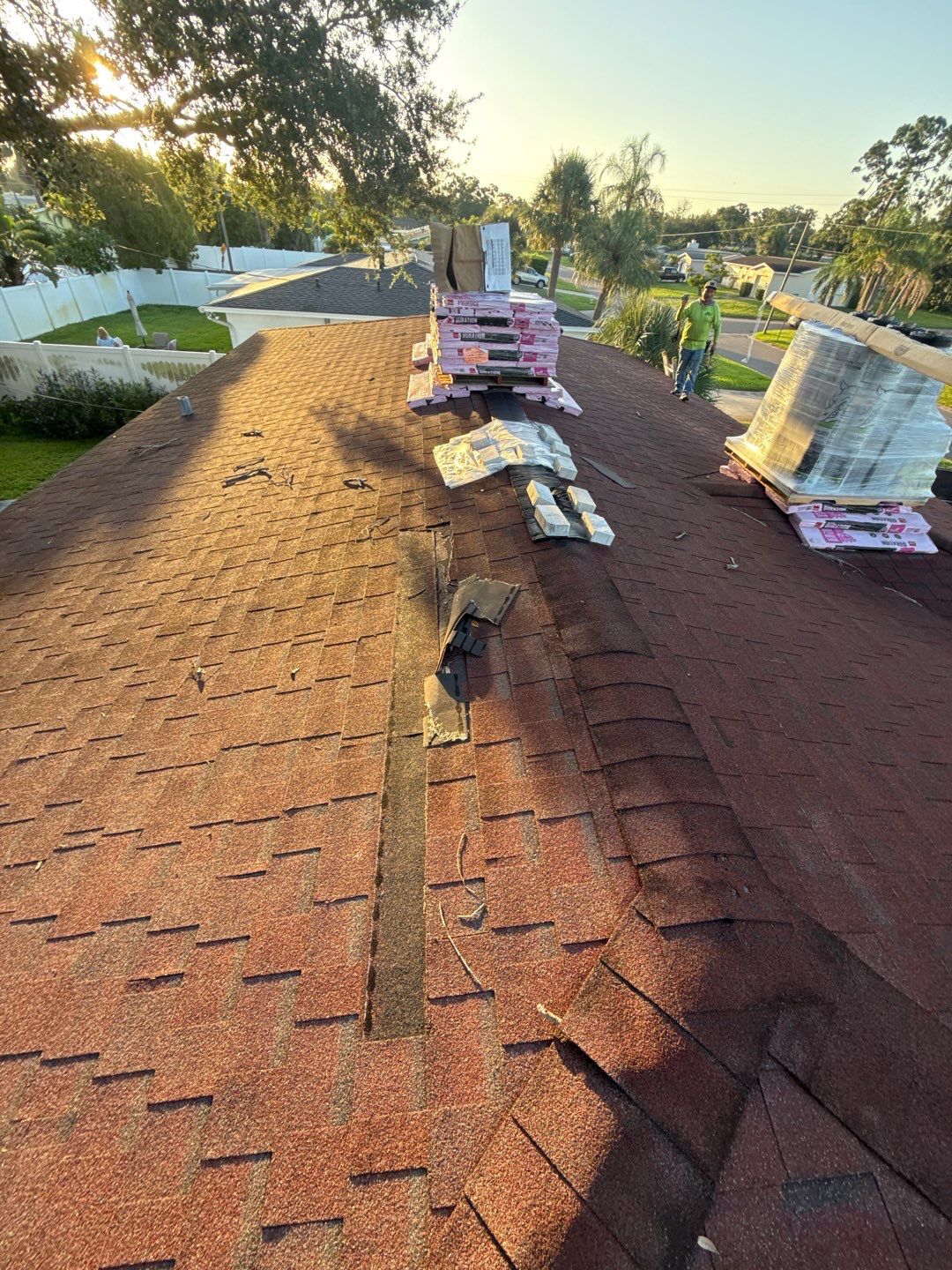 Project in St. Petersburg 33710 by Mitchell Roofing Company LLC 