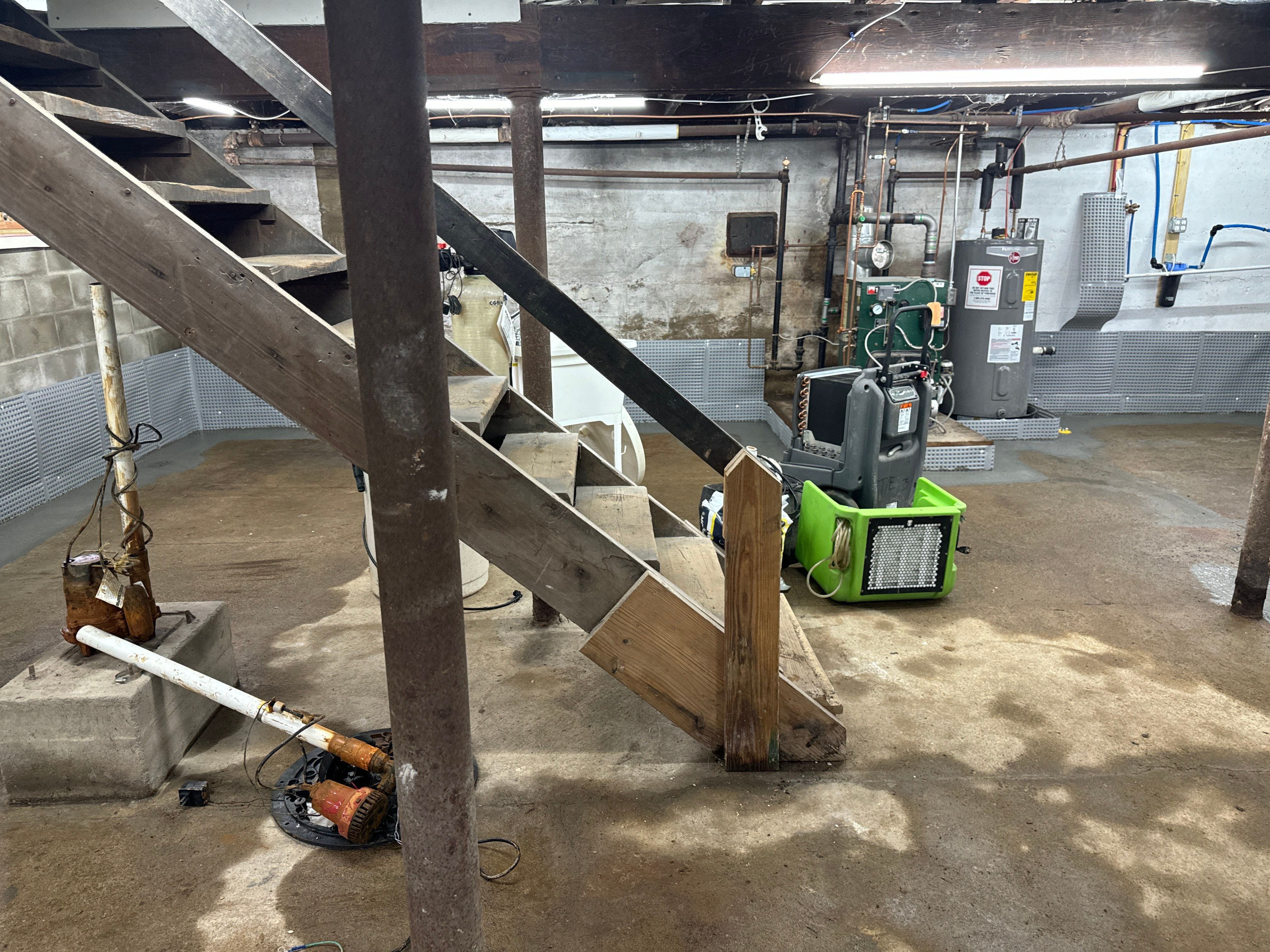 Interior French Drain Boonton NJ by Pure Service Pro, LLC 
