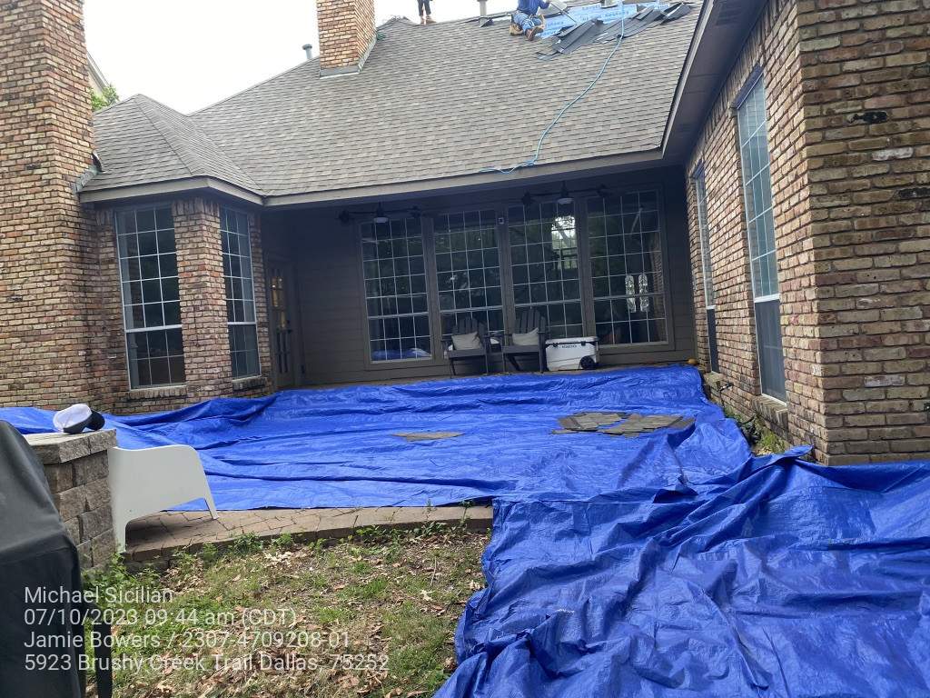 Project in Dallas by Zeus Exteriors