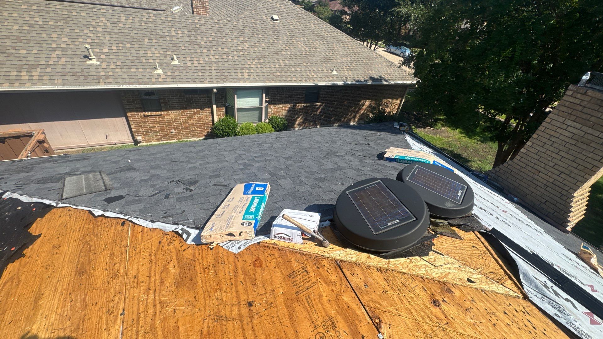 Project in Garland by Rhino Roofing and General Contracting, LLC
