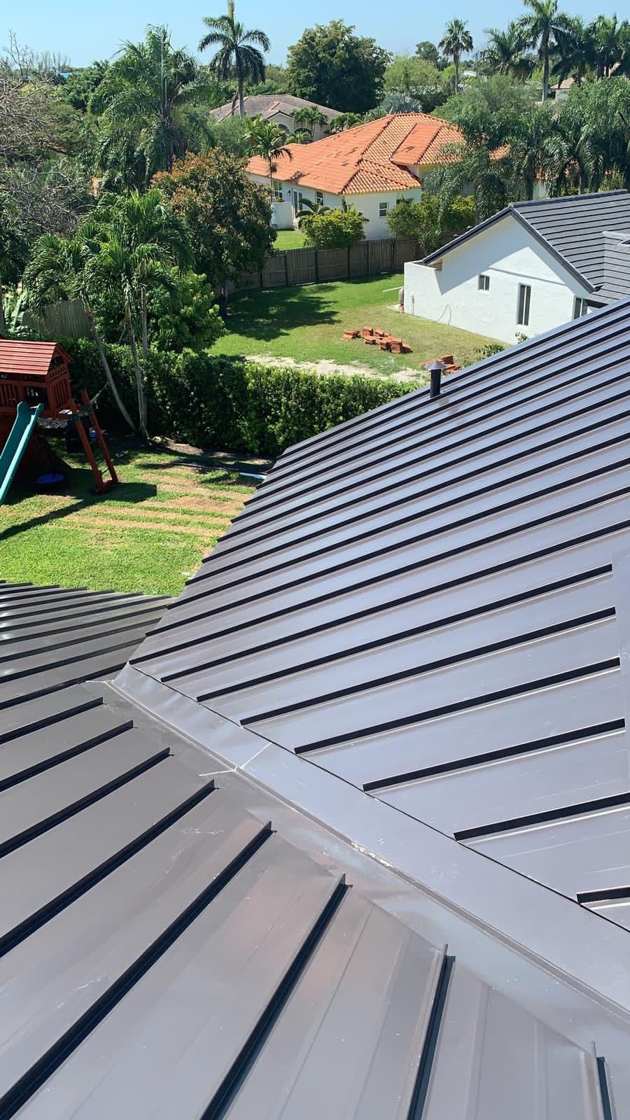 Metal Roof - Galvalume - Dark Bronze by Istueta Roofing