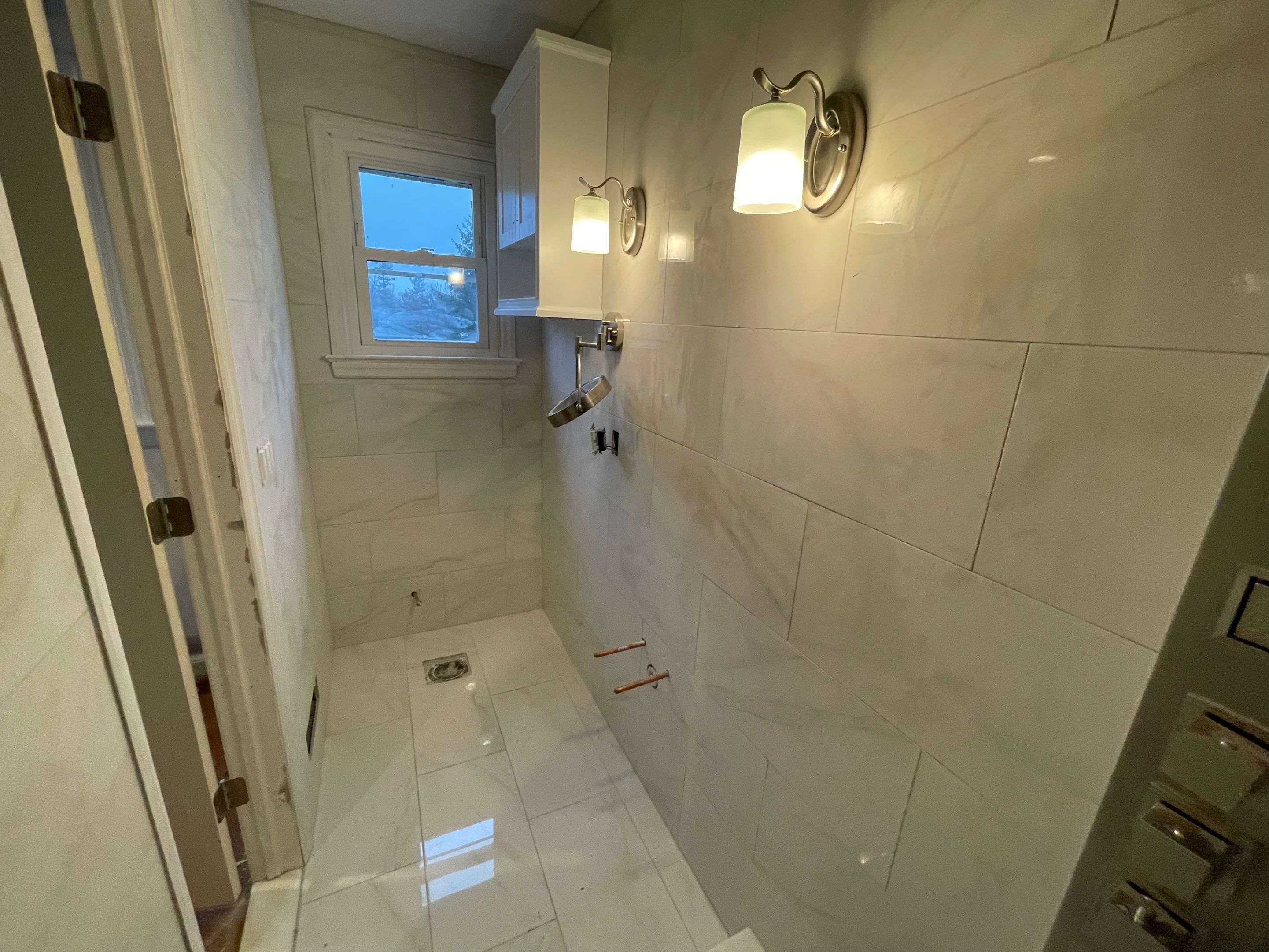 Basement Remodel using Wood by Home Concepts Construction