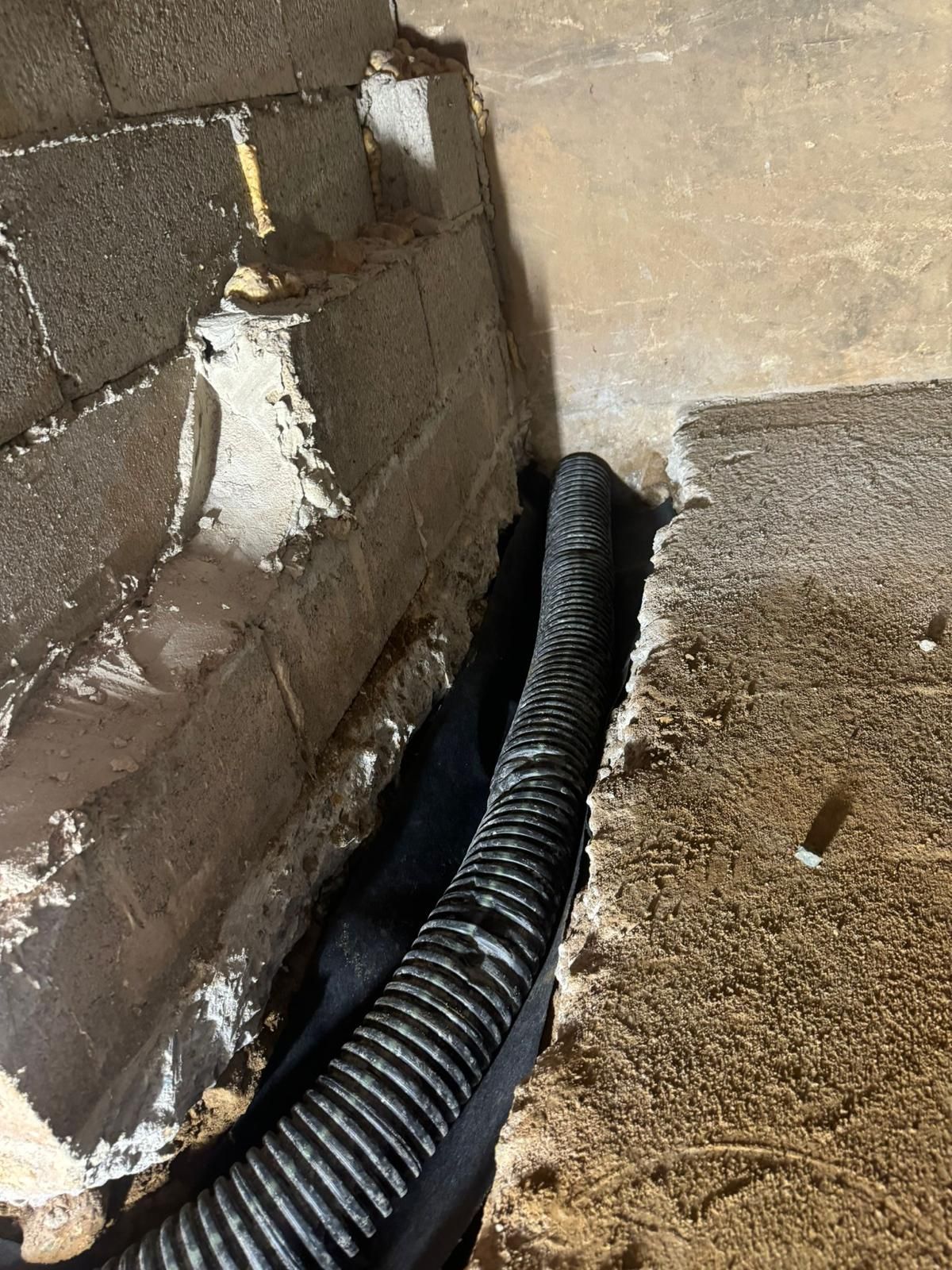 Interior French Drain Basking Ridge NJ by Pure Service Pro, LLC 