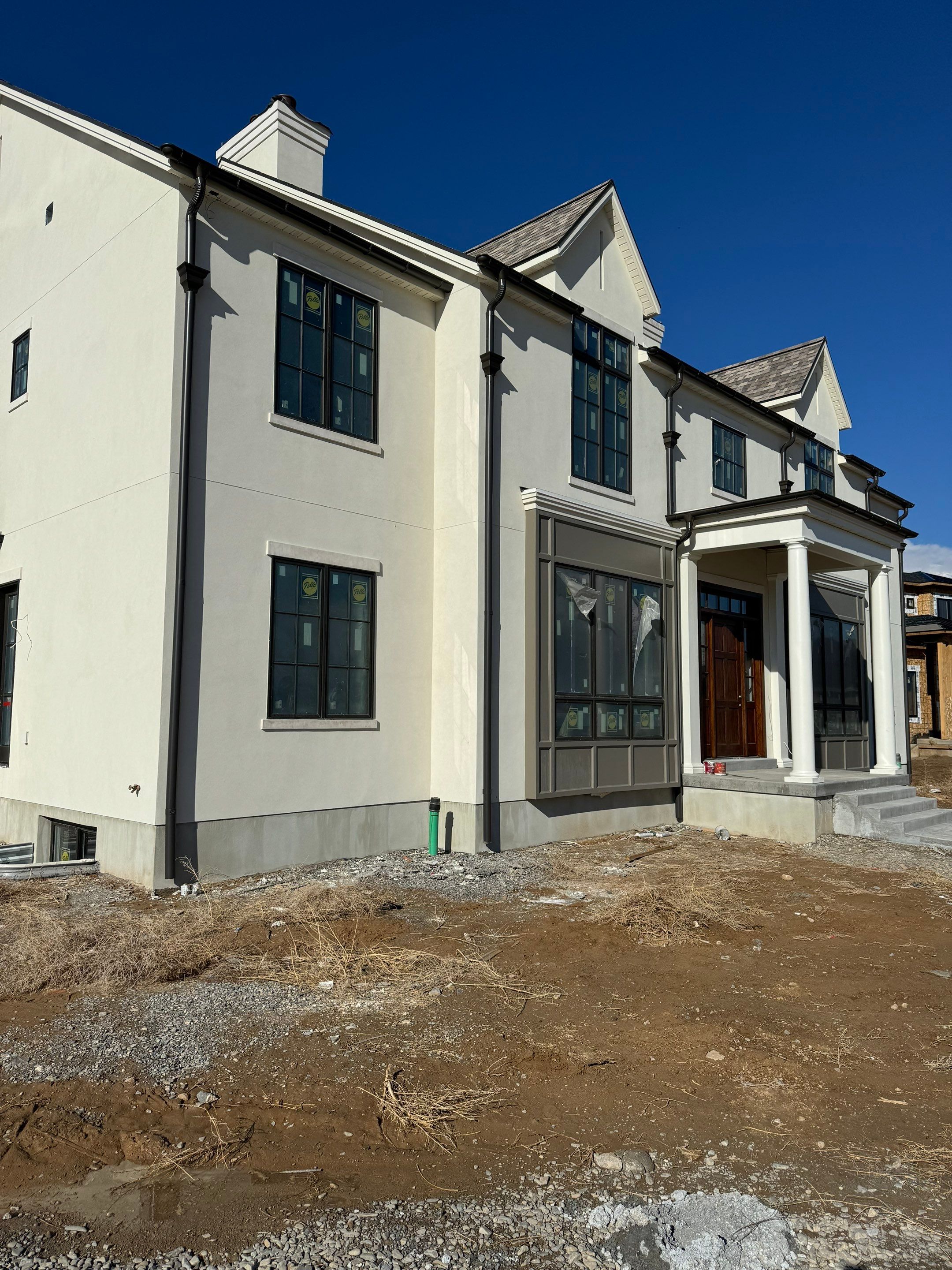 Project in Mapleton by Master Rain Gutters.