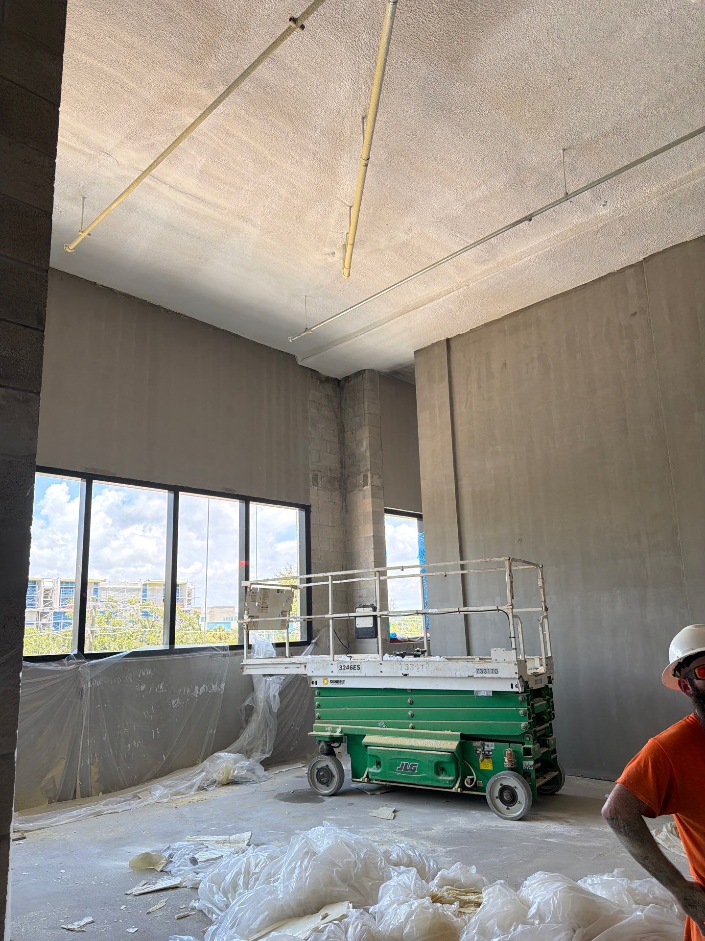 High-Rise Commercial Interior Build-Out at The Edge in Sarasota by GA Foam Solutions, Inc.