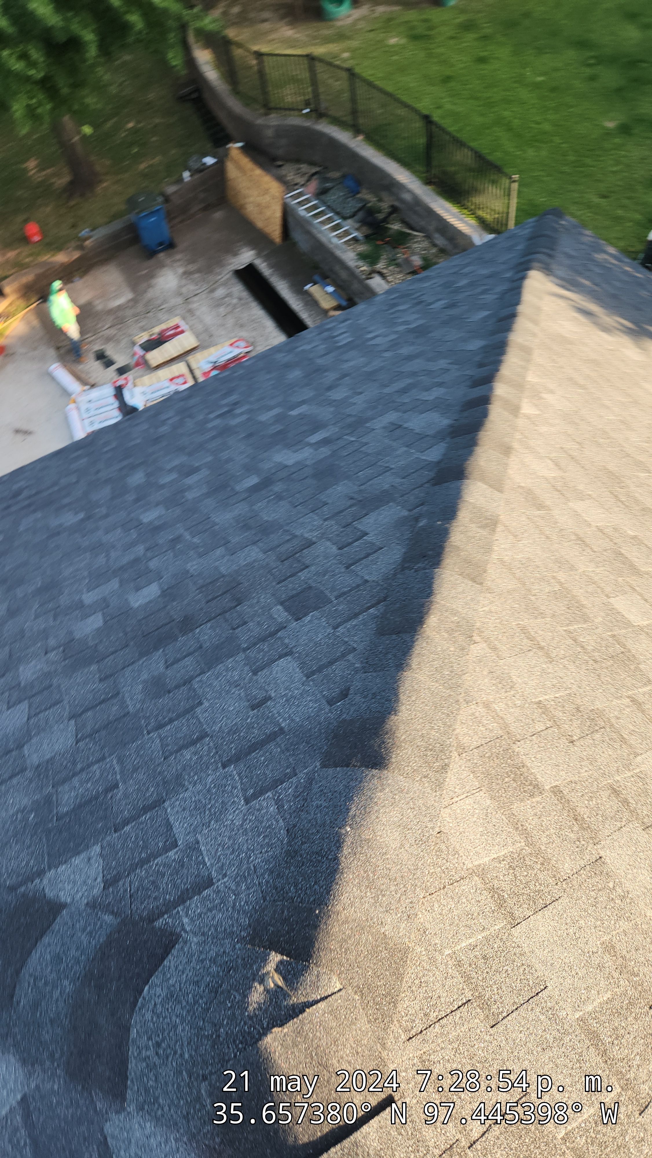 Residential Roofing Installation using Atlas by Castillo Roofing