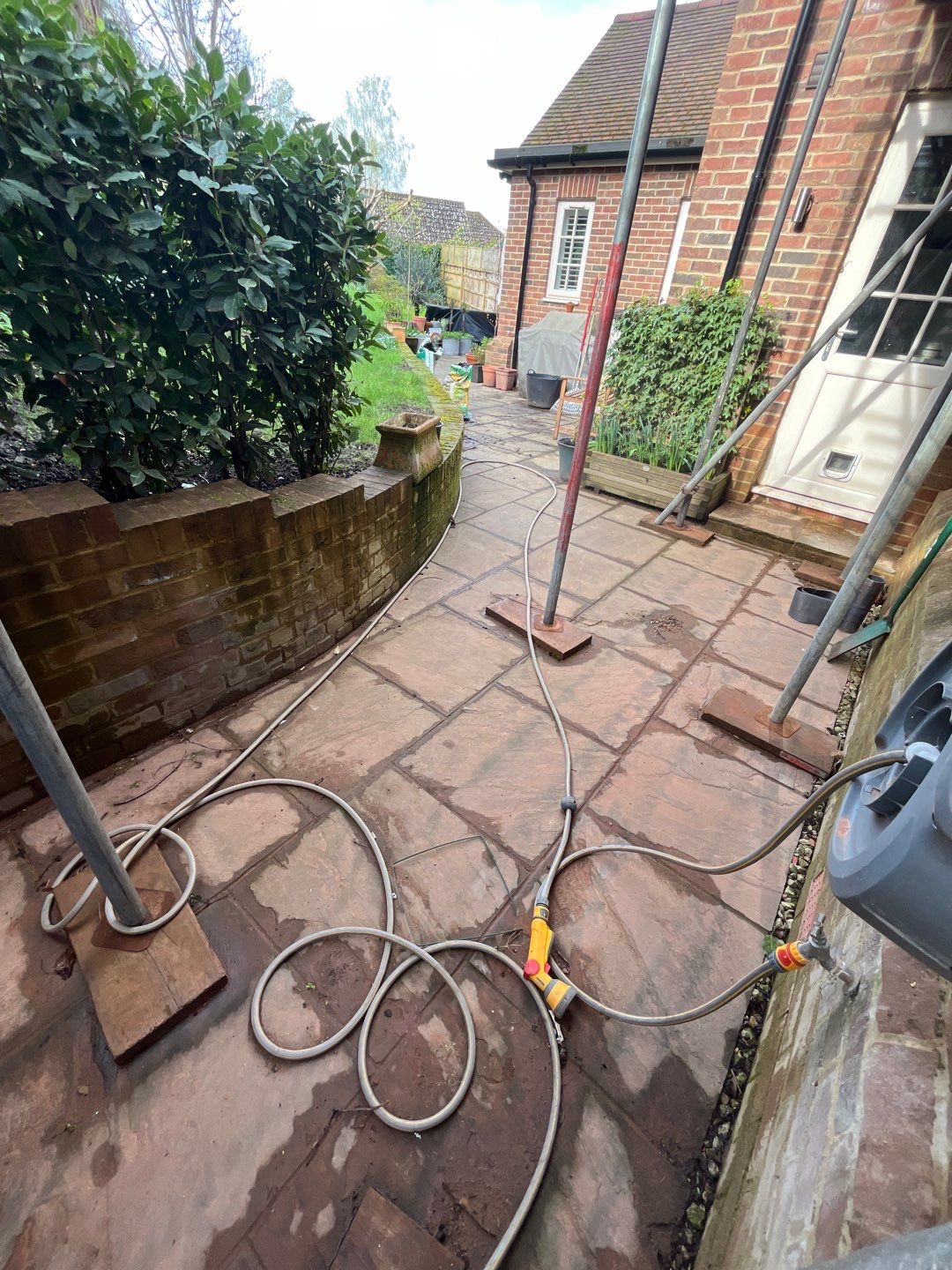 Roof Clean  - Moss Removal - Gutter Clean using Honda 15lpm Low Pressure Washing Machine by Ges Exterior Cleaning ltd