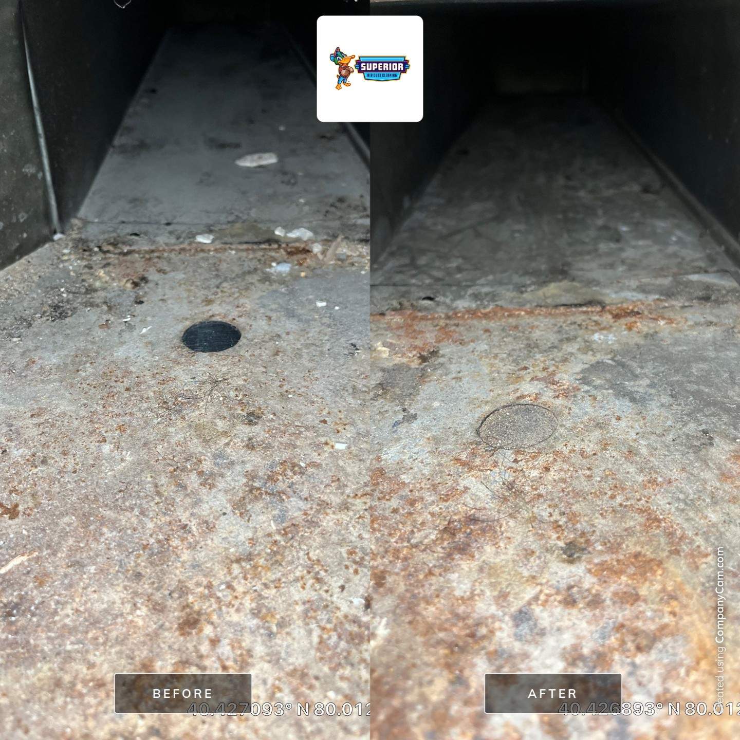 Air Duct Cleaning With a Vacuum Truck in Pittsburgh, PA by Superior Air Duct Cleaning