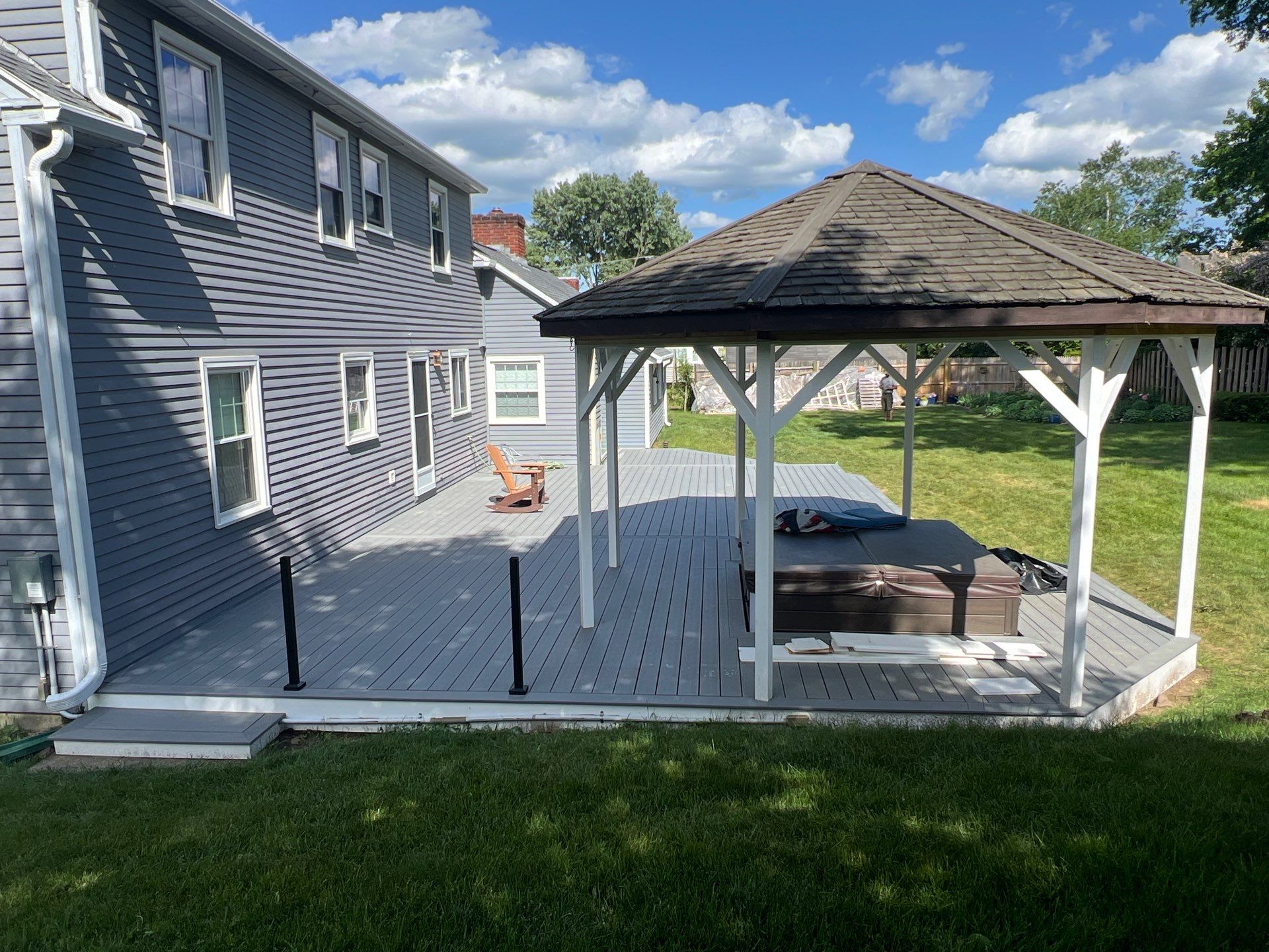 Deck Repair using Trex Select Decking by Chagnon Building & Remodeling LLC
