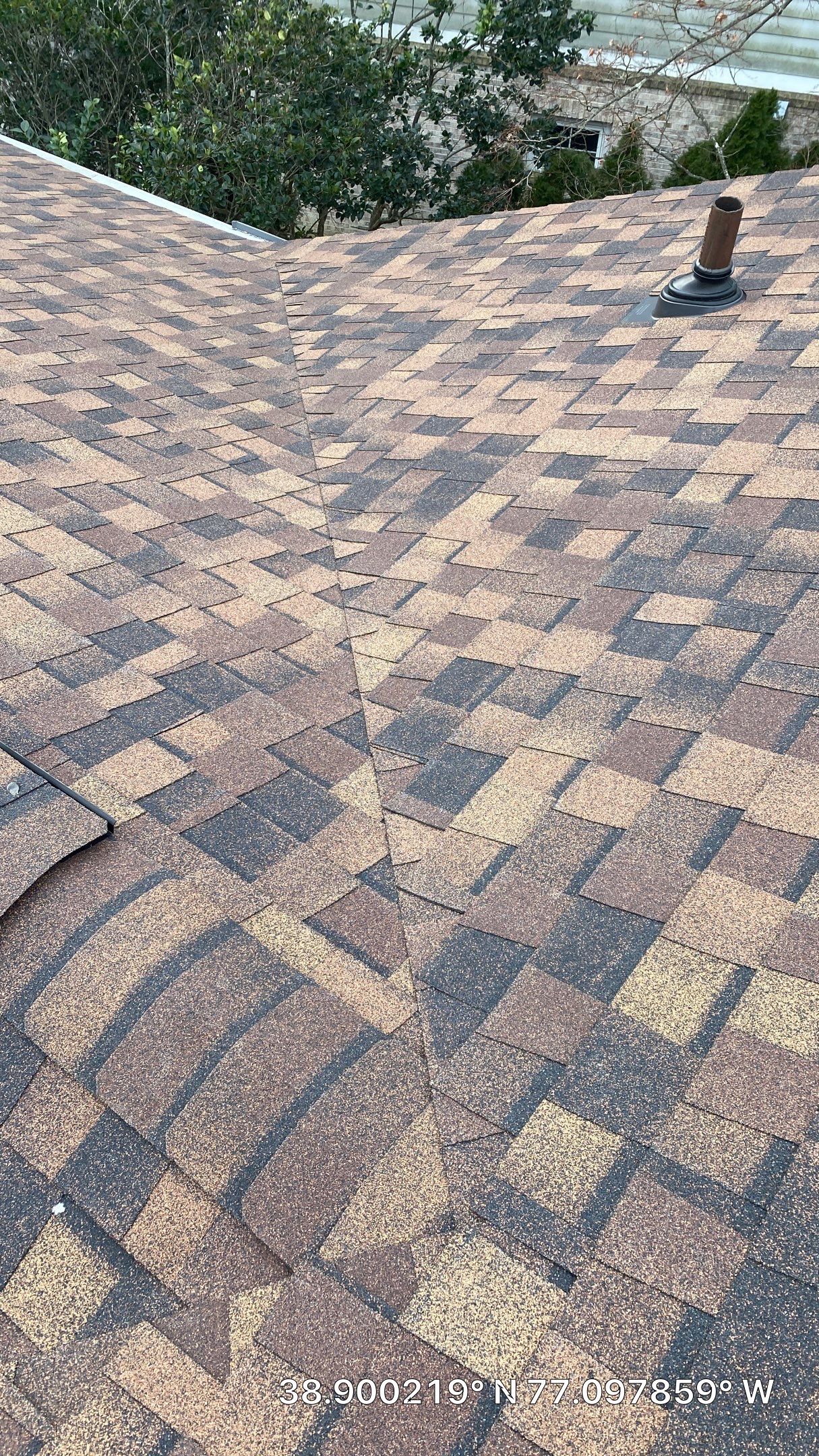 Arlington: CertainTeed Landmark Pro Designer Shingles in Max Def Burnt Sienna by RM Banning, Inc.