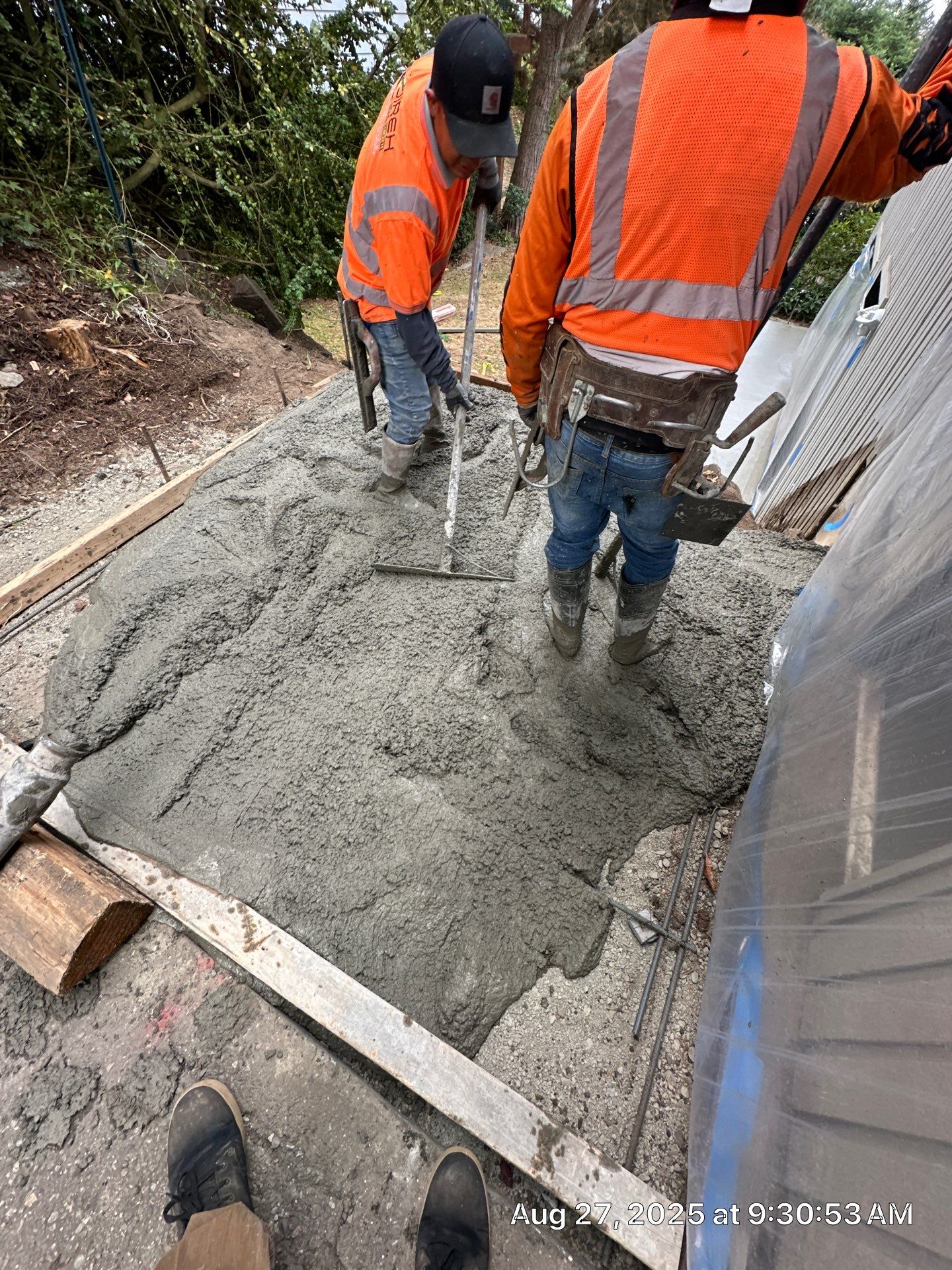 Backyard Concrete Patch Repair | Seattle  by Jireh Asphalt & Concrete Inc 