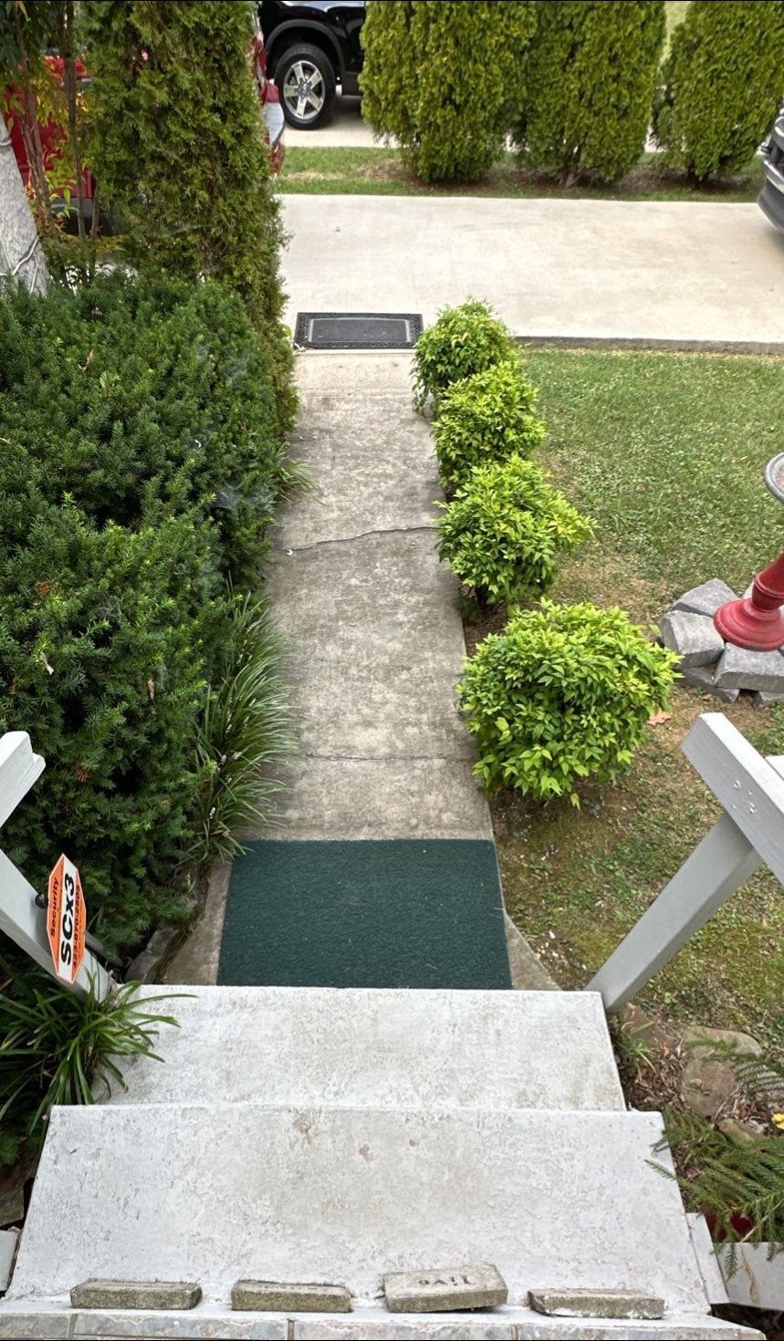 Front Porch using Gravel by Elite Floor Solutions