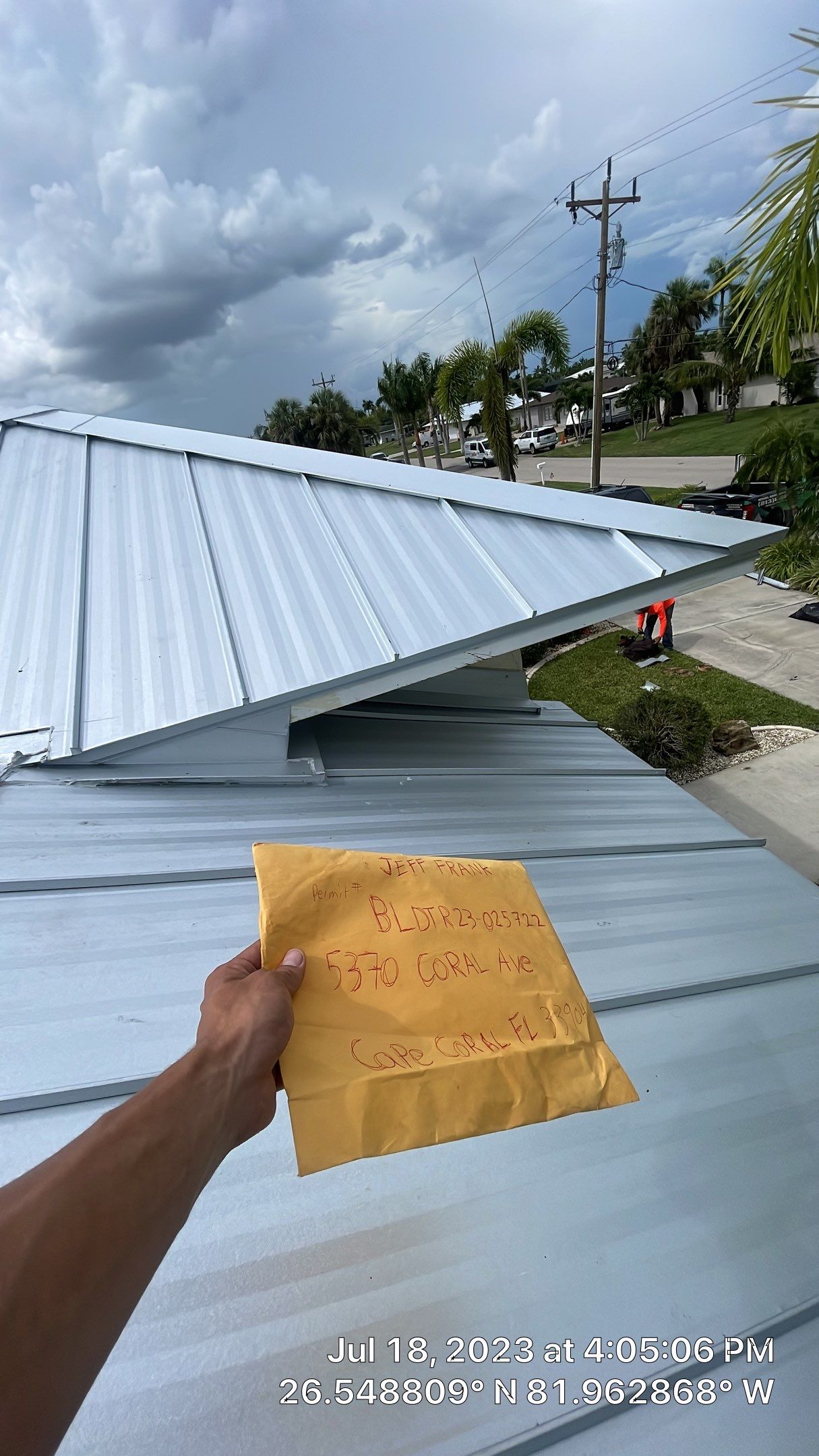 Residential Roofing Installation using Standing Seam Metal by Protek 