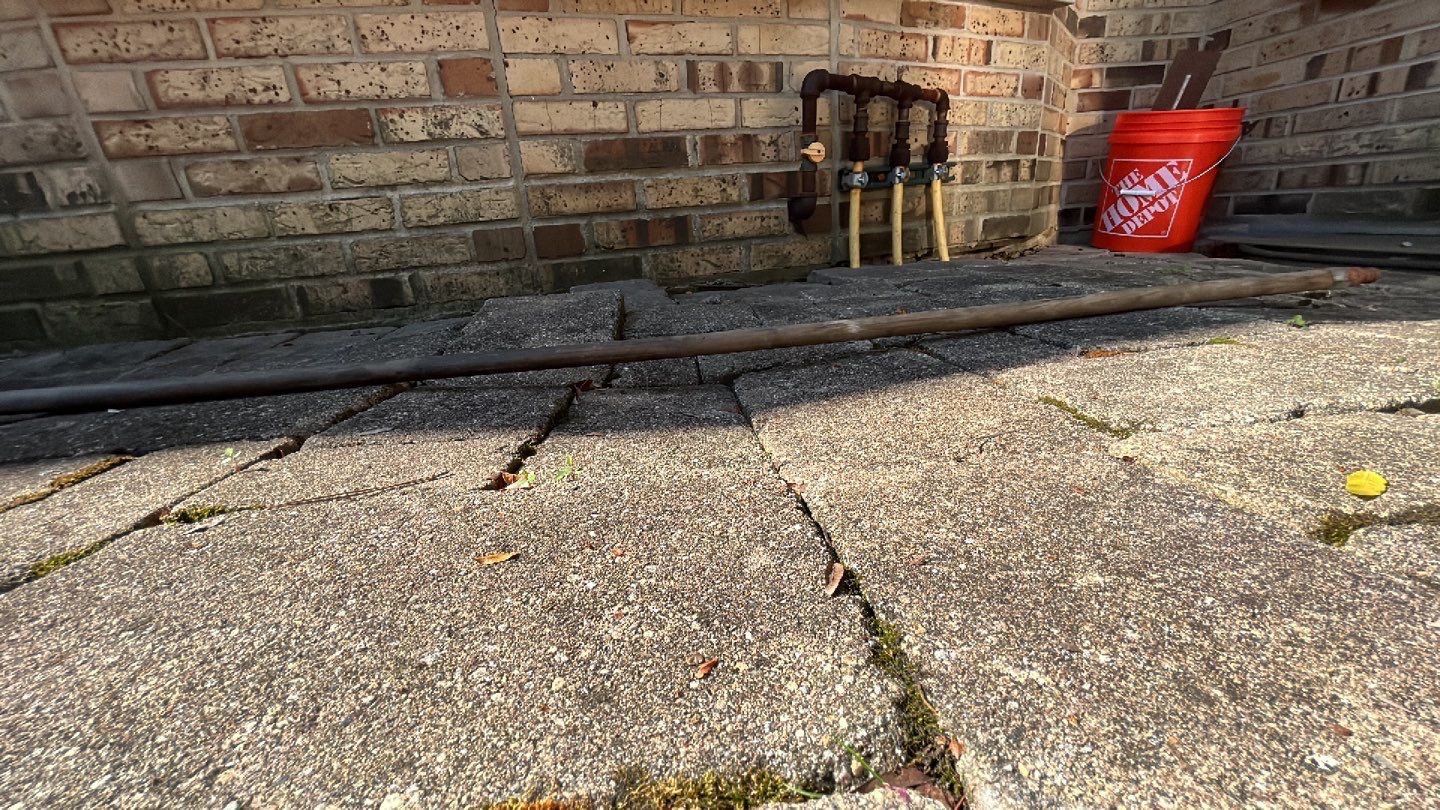 Brick paver clean, sand and seal.  using Algaecide, soft wash soap by Northern Power Washing LLC.