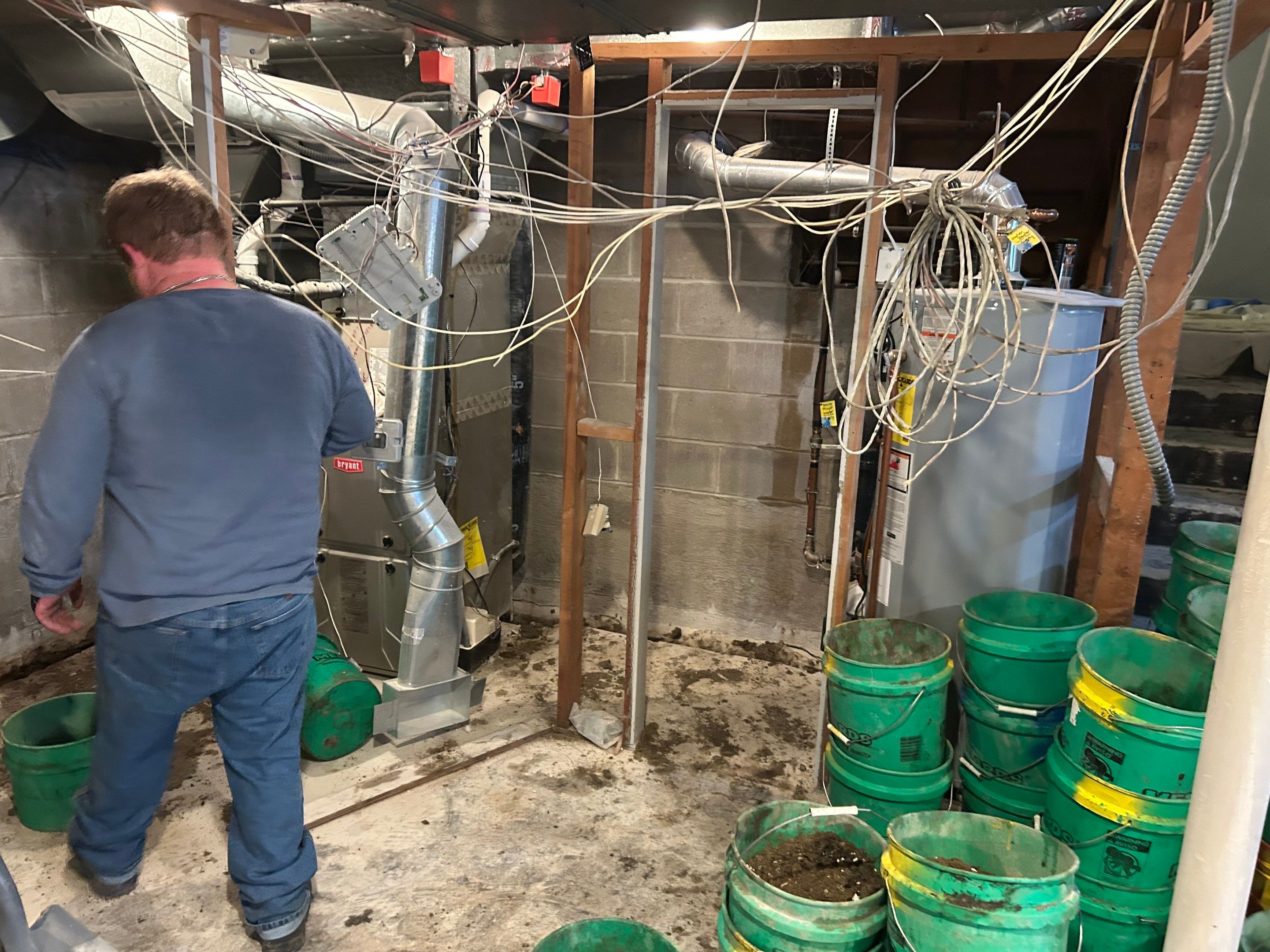 Drain tile for a General Contractor Partner by Waterproofing Northeast