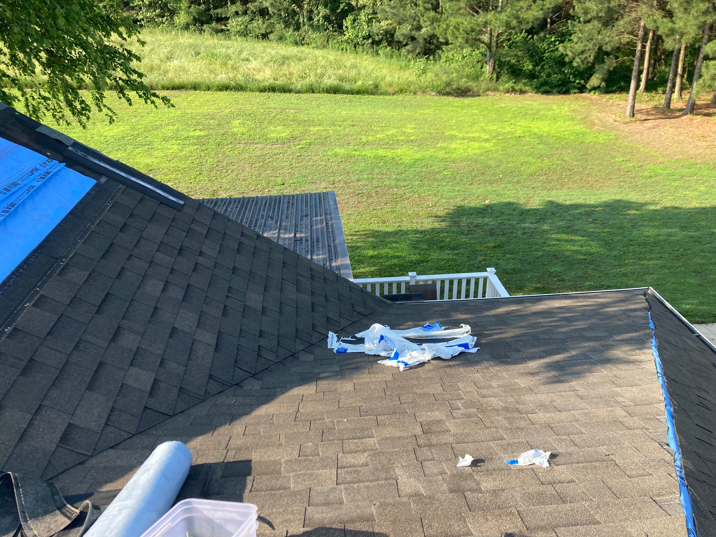 Residential Shingle Reroof using Malarkey Vista by Hostetler Roofing