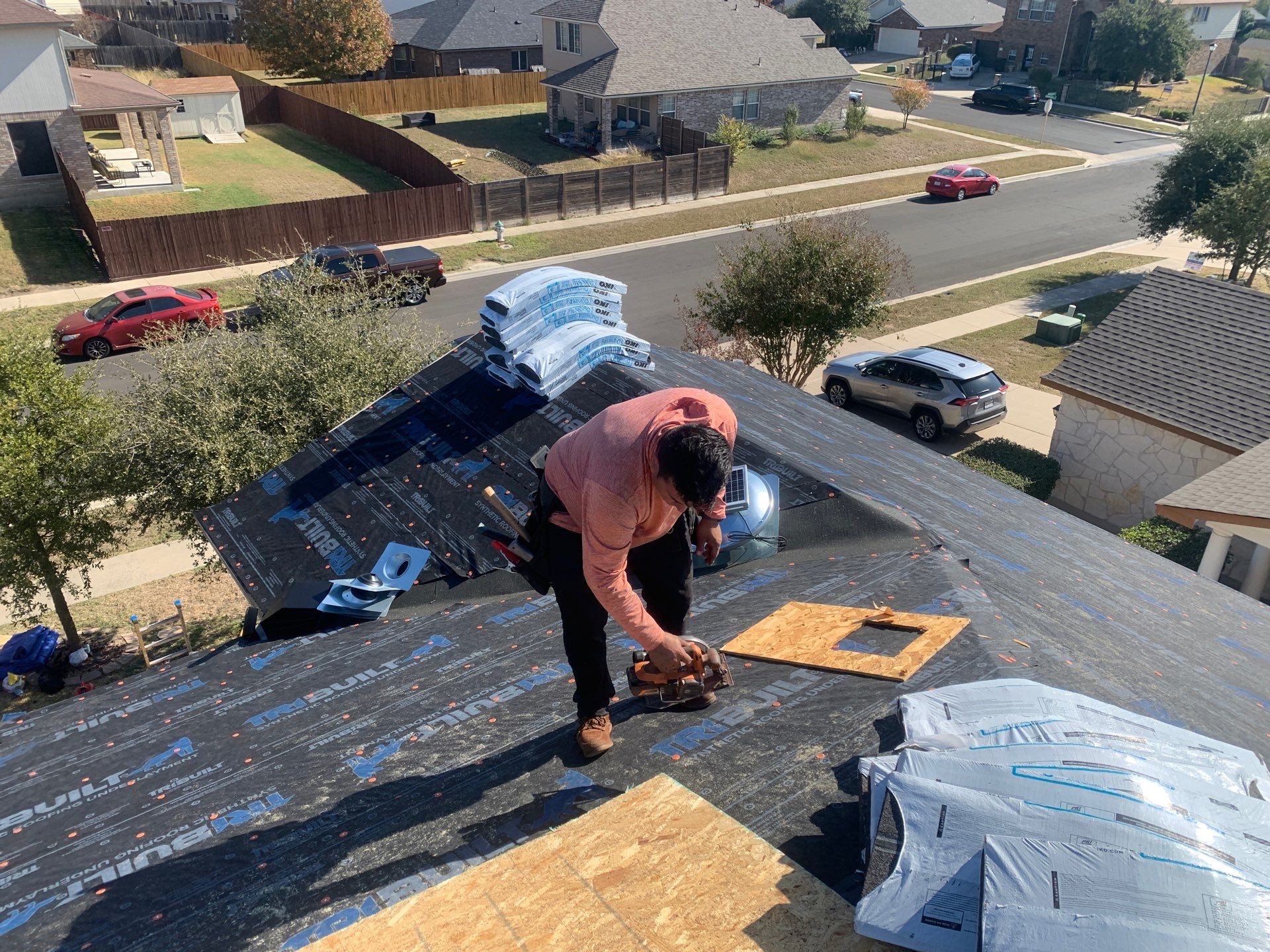 Hail Damage Restoration and Full Roof Replacement in Killeen by Caliber Restoration LLC