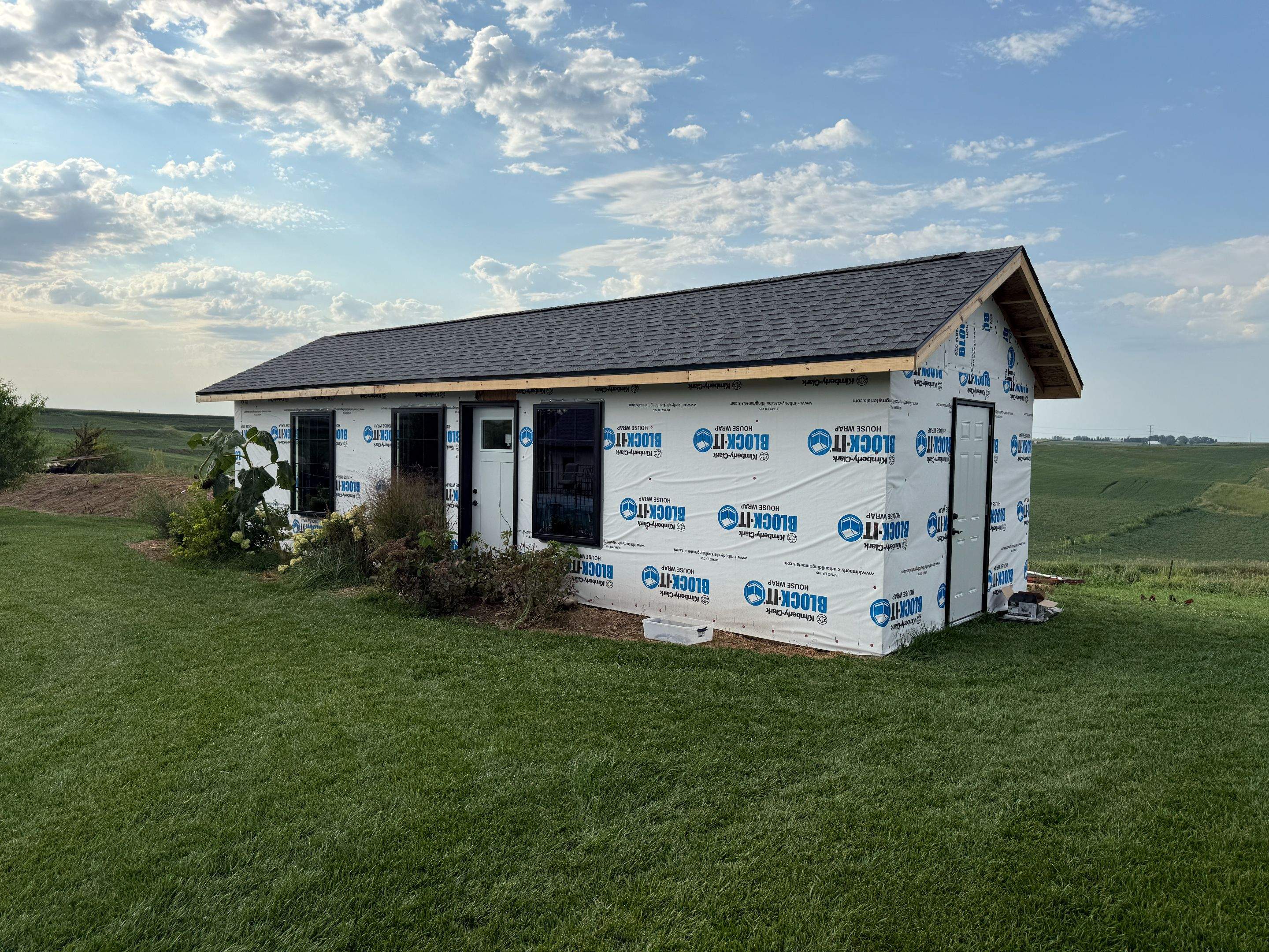 New Gray Architectural Shingle Roof Installation in Council Bluffs by Star Home