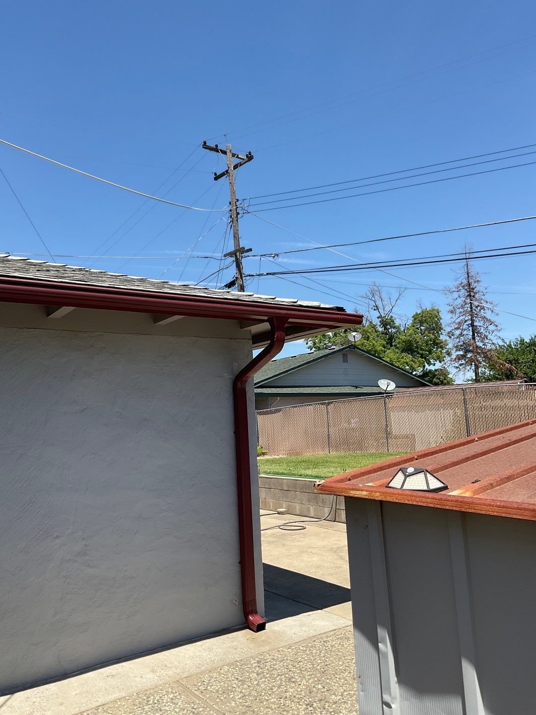 Gutter Installation using Englert LeafGuard Gutters by Byers Enterprises 