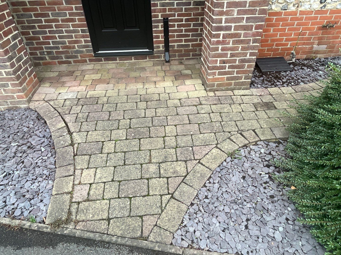 Roof -Patio -Side Path Clean using Honda 15lpm Low Pressure Washing Machine by Ges Exterior Cleaning ltd