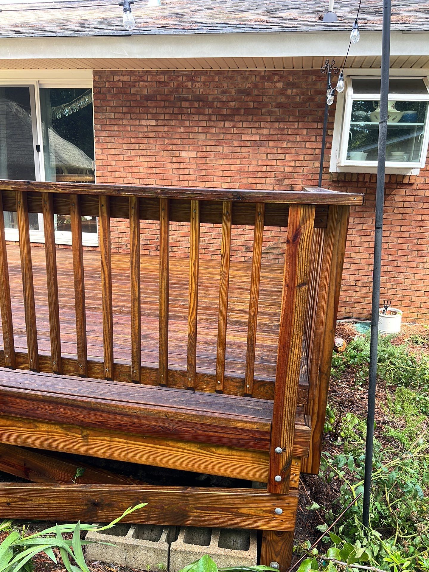 Coated Deck using Wood Sealant by DuraSeal