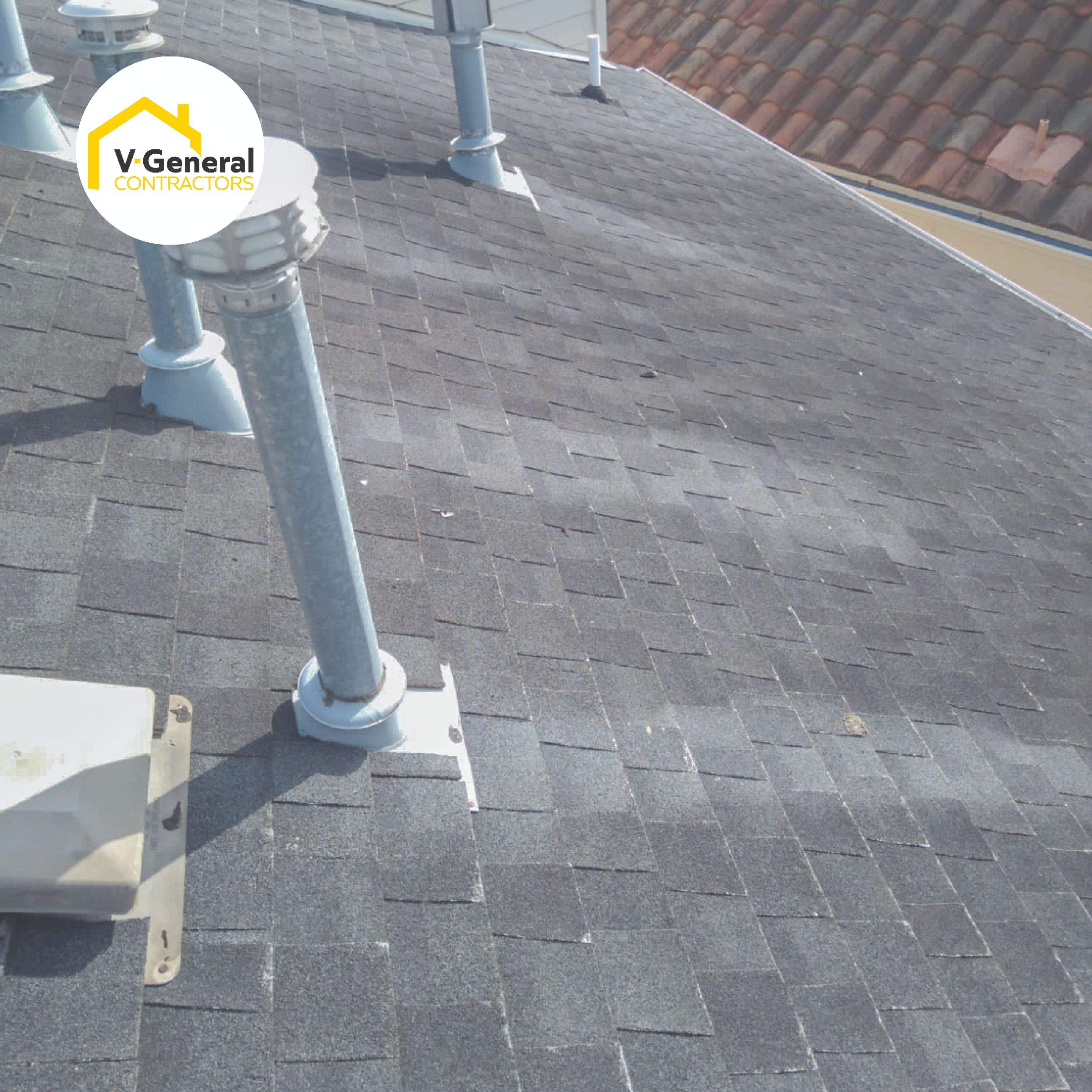 New Roof Using GAF HDZ by V General Contractors 