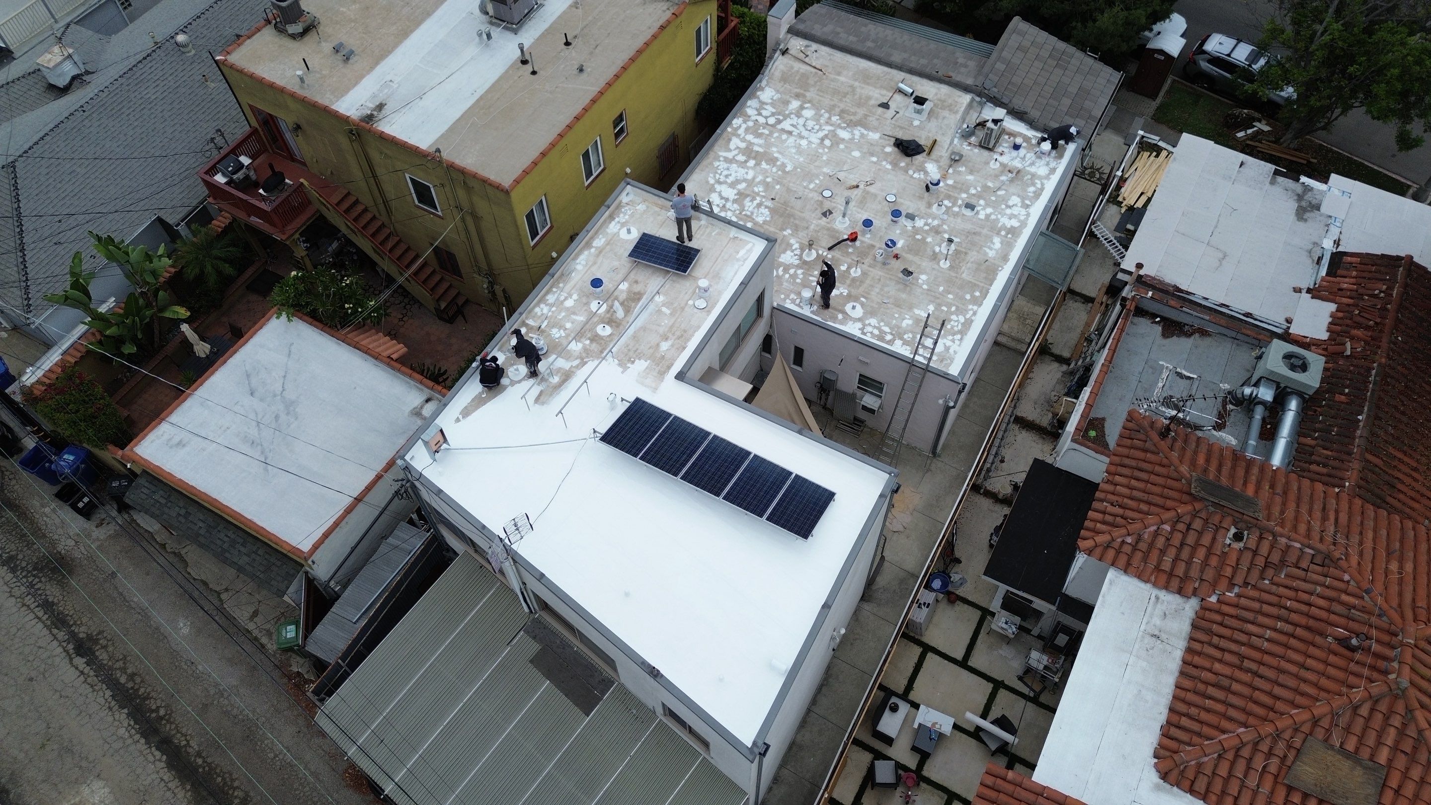 Residential Silicone Recoat by Hull Brothers Roofing