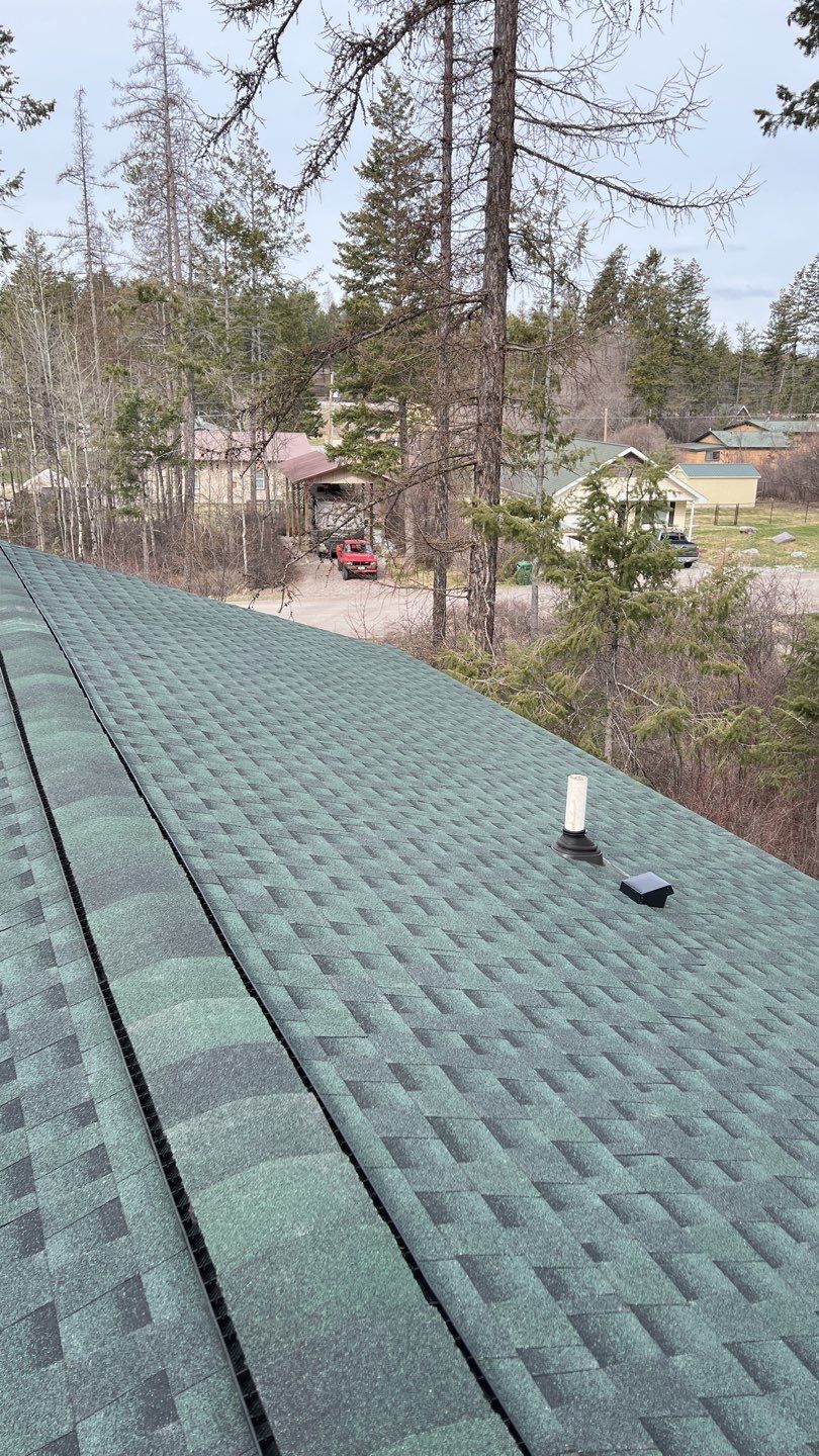 GAF Timberline HDZ - Hunter Green by Montana Roofing Solutions