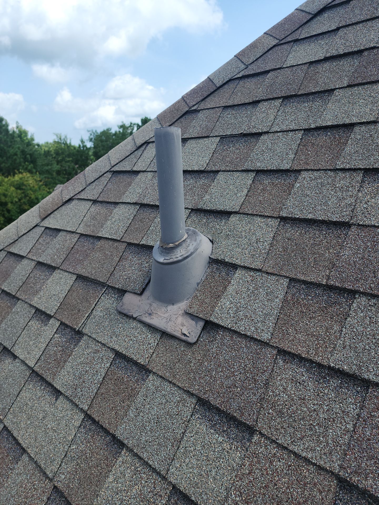 Hail Damage using Owen's Corning Duration (Lifetime) Shingles by Roof Repair Company
