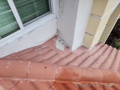Margate Tile Roof Repair and Ridge Cap Mortar Restoration