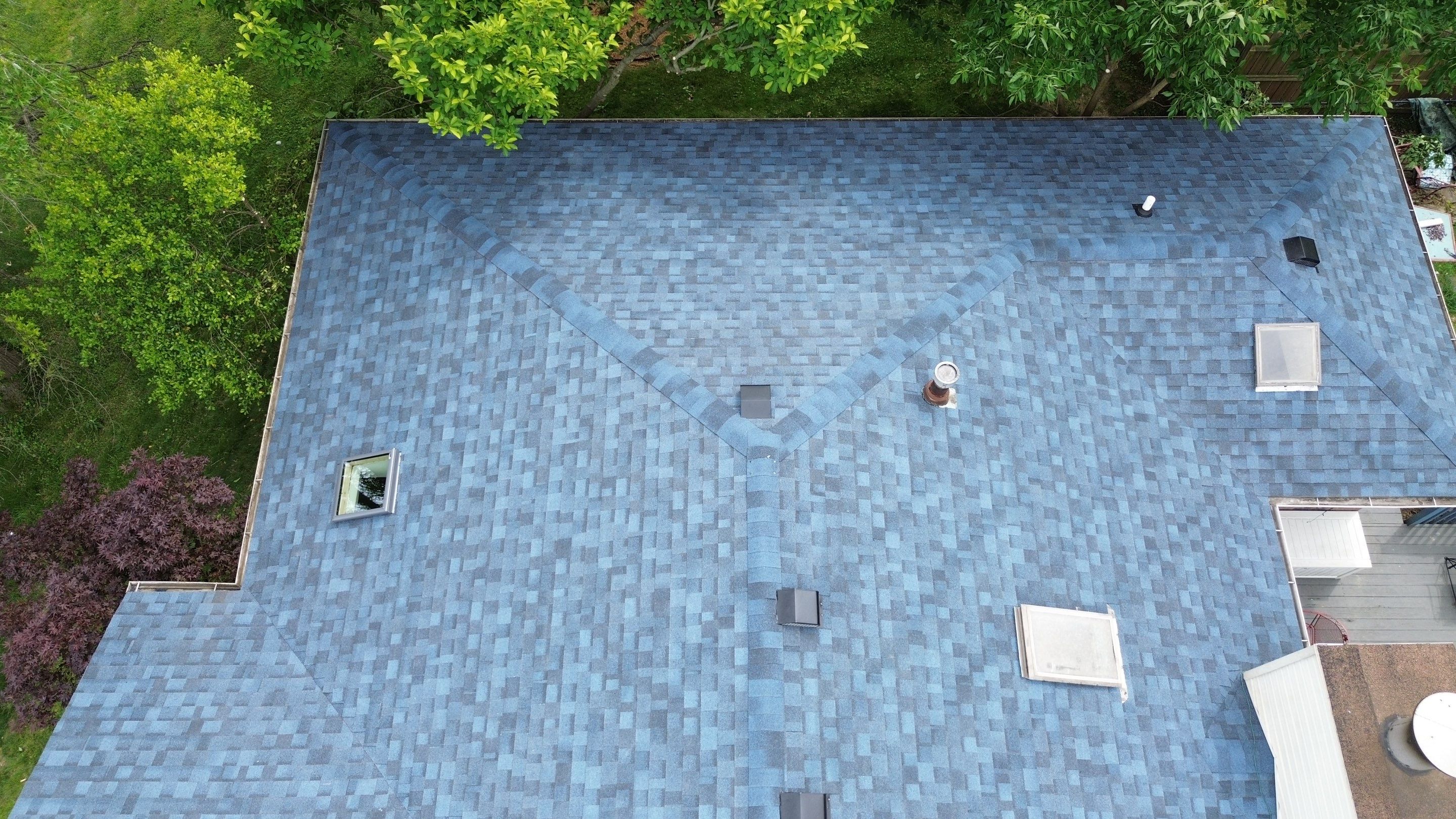 Project in New Albany by Moss Roofing