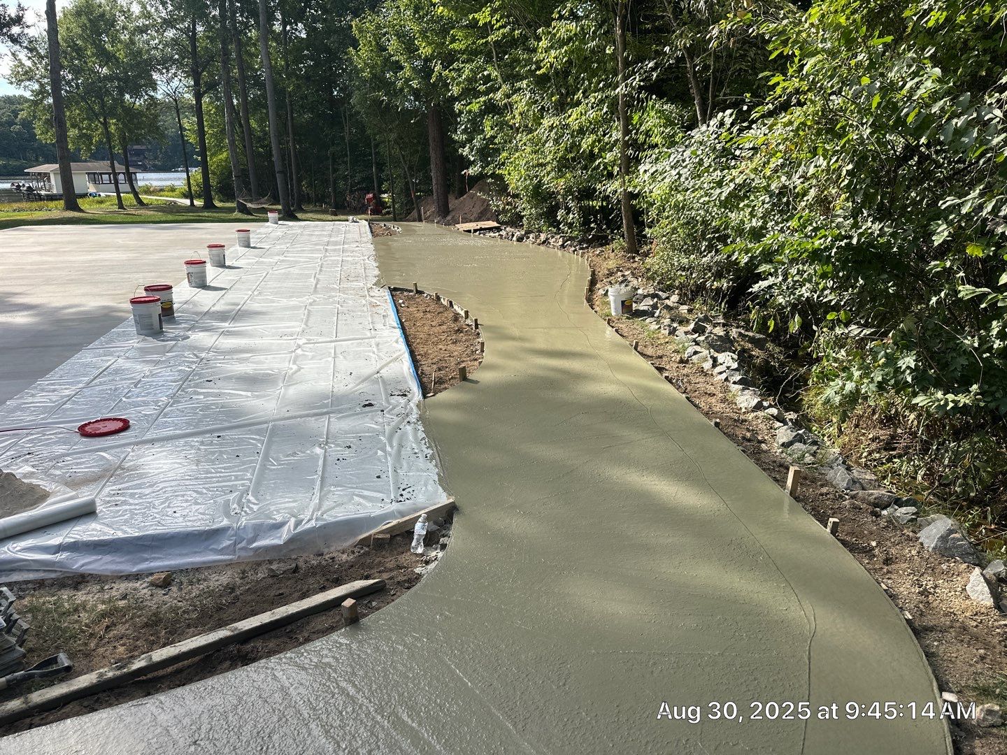 Pickle Ball Court in Mineral by City Light Construction LLC