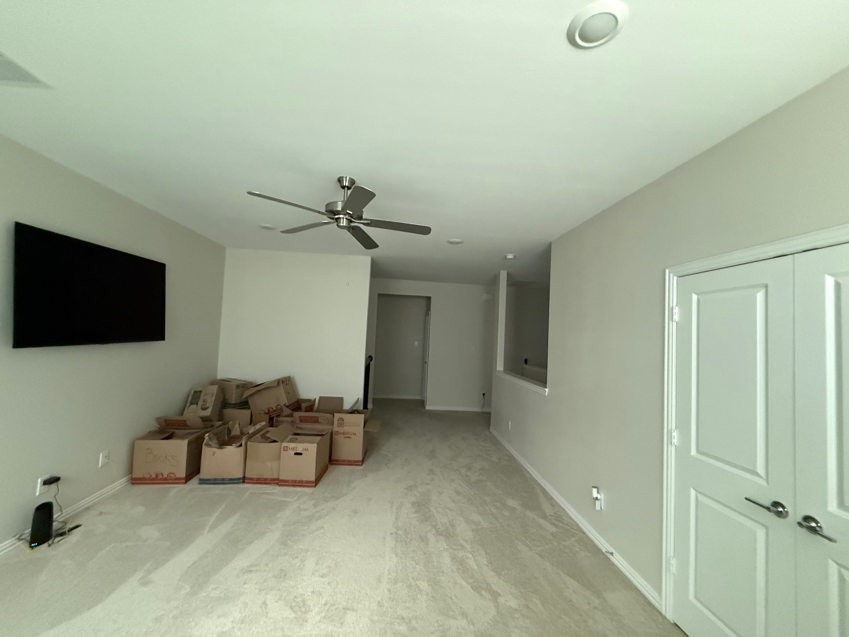 Carpet replacement with Tile and Red Oak Stairs by EL-GC LLC 