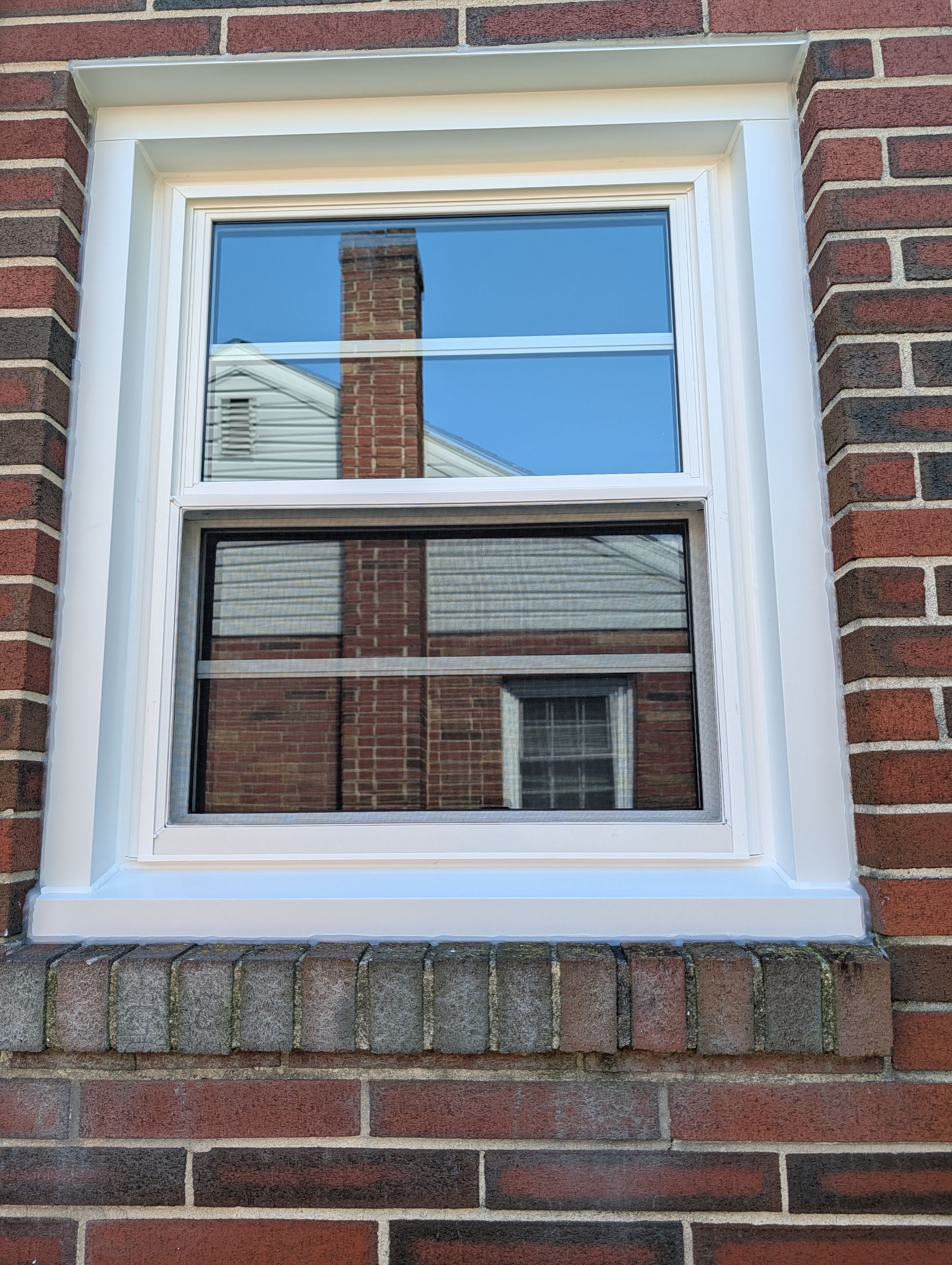 Twin Double Hung Units by Aspen Home Improvements