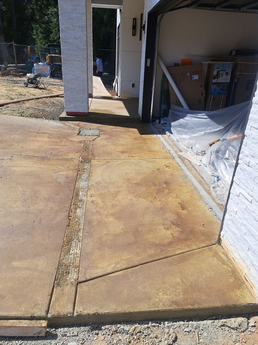 Ken | Driveway & Walkway Pour, Concrete Project by Jireh Asphalt & Concrete Inc 