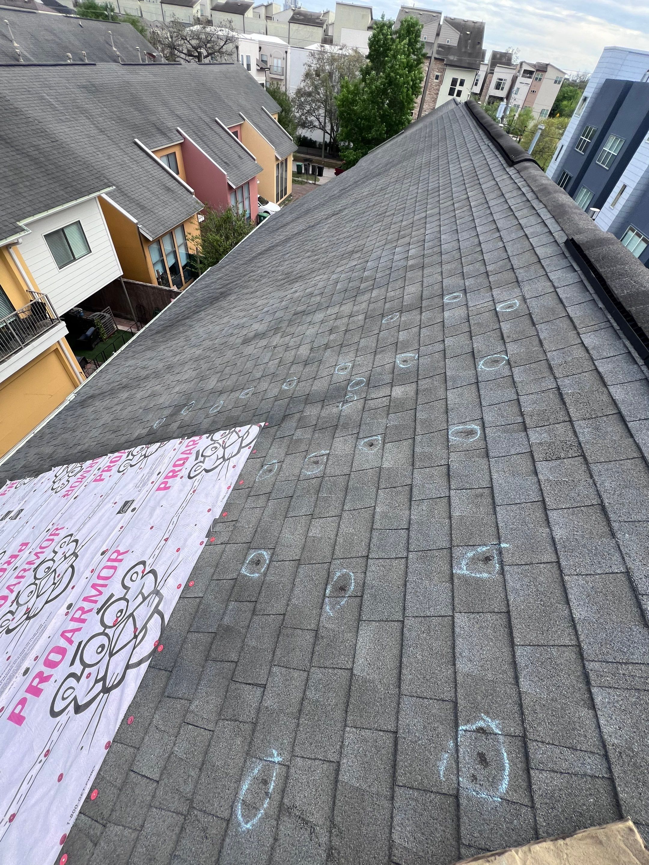Residential Roofing Repair using Owen's Corning Duration (Lifetime) Shingles by Roof Repair Company