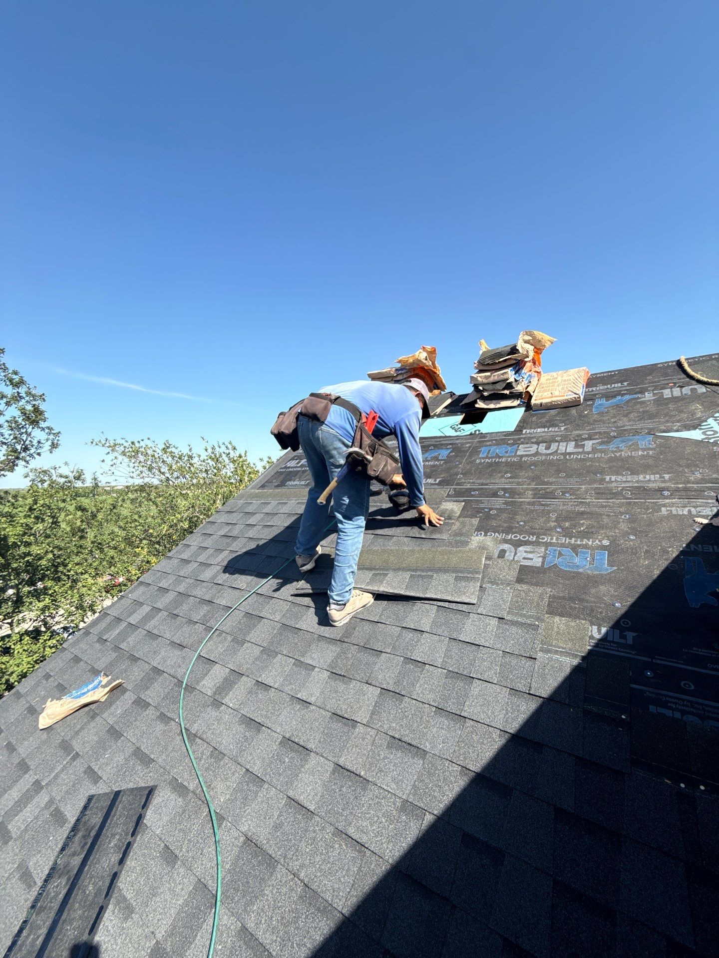 Project in Kingsbury by Rhino Roofing and General Contracting, LLC