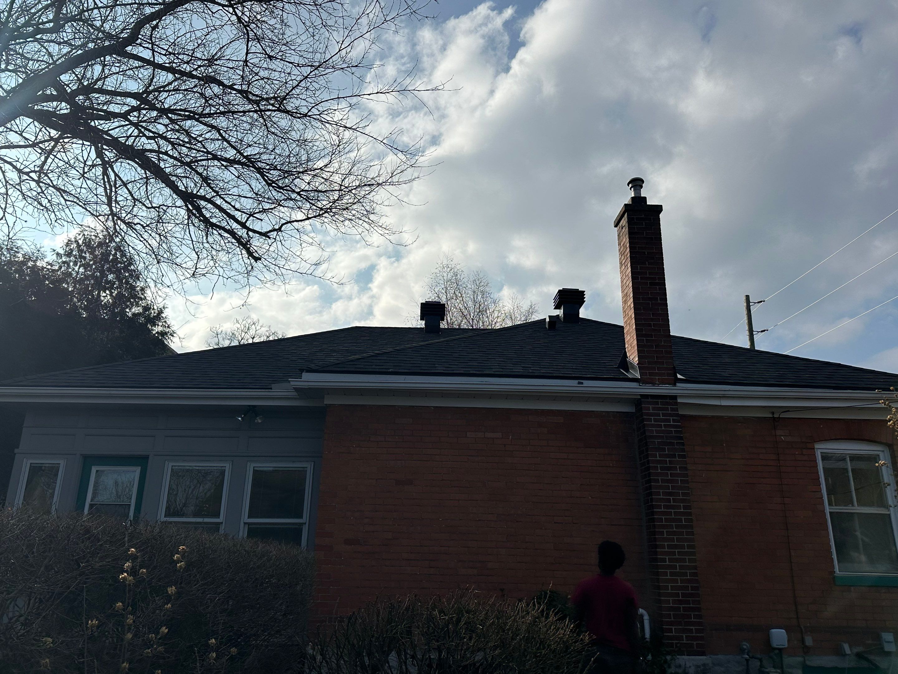 Project in Hamilton by The Roofing Crew